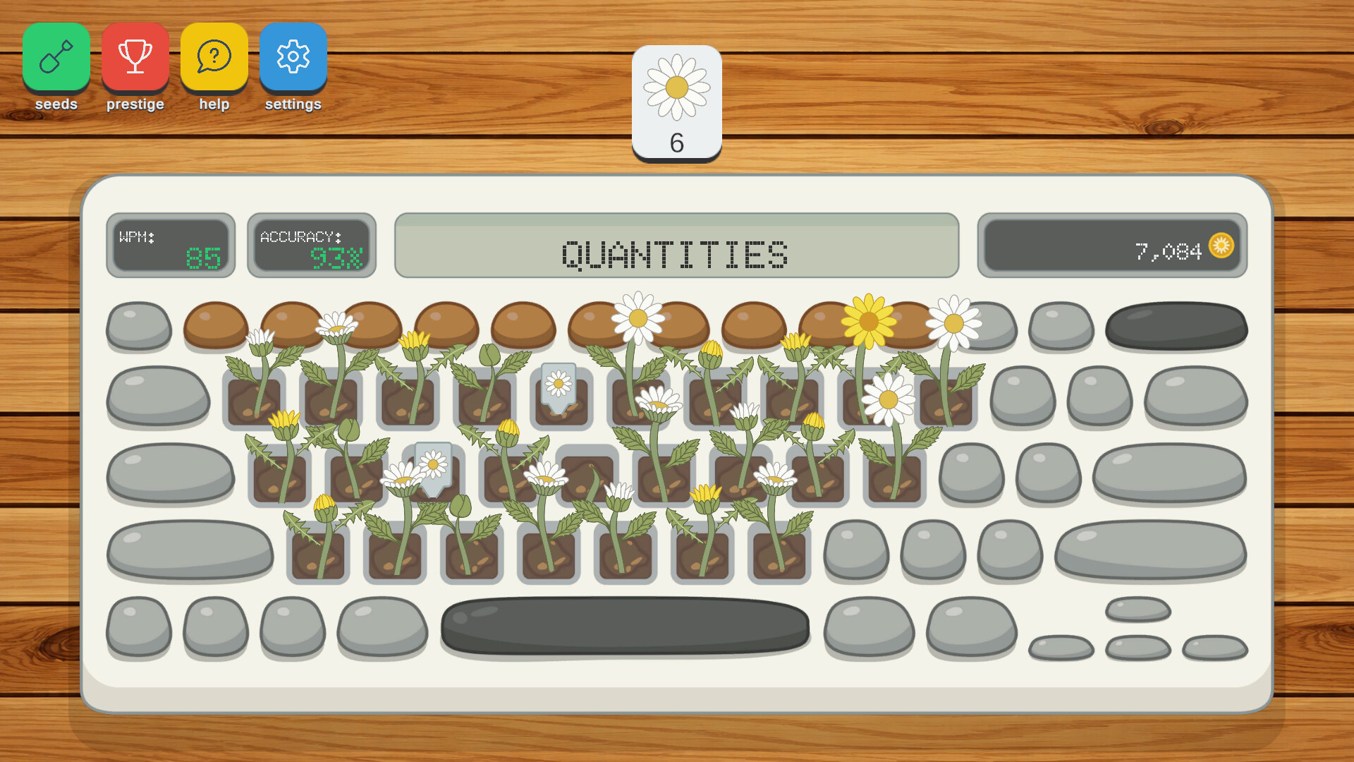 Qwerty Garden screenshot 1