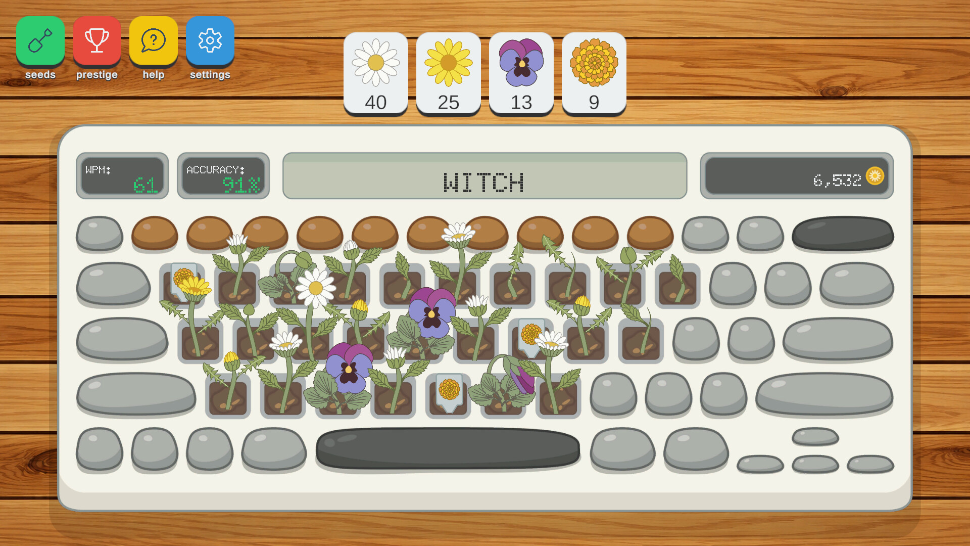 Qwerty Garden screenshot 2