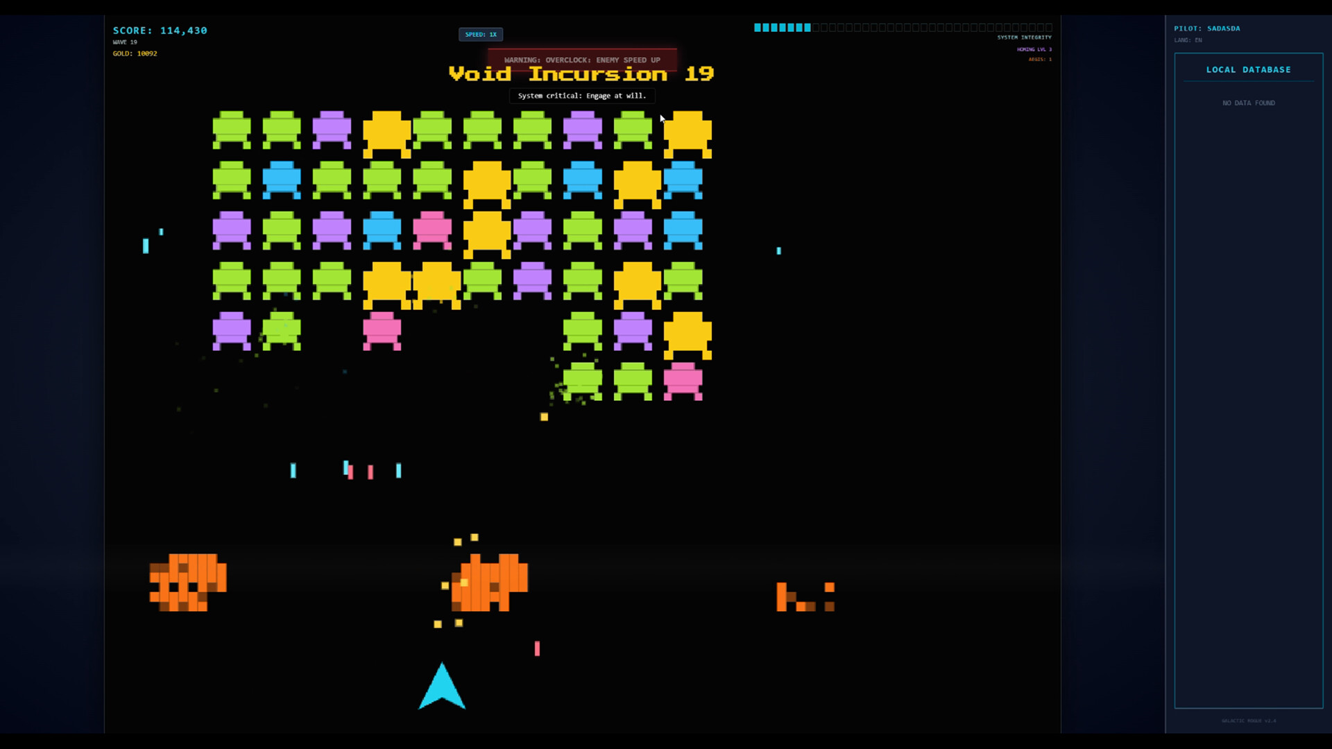Galactic Rogue: Invaders screenshot 1