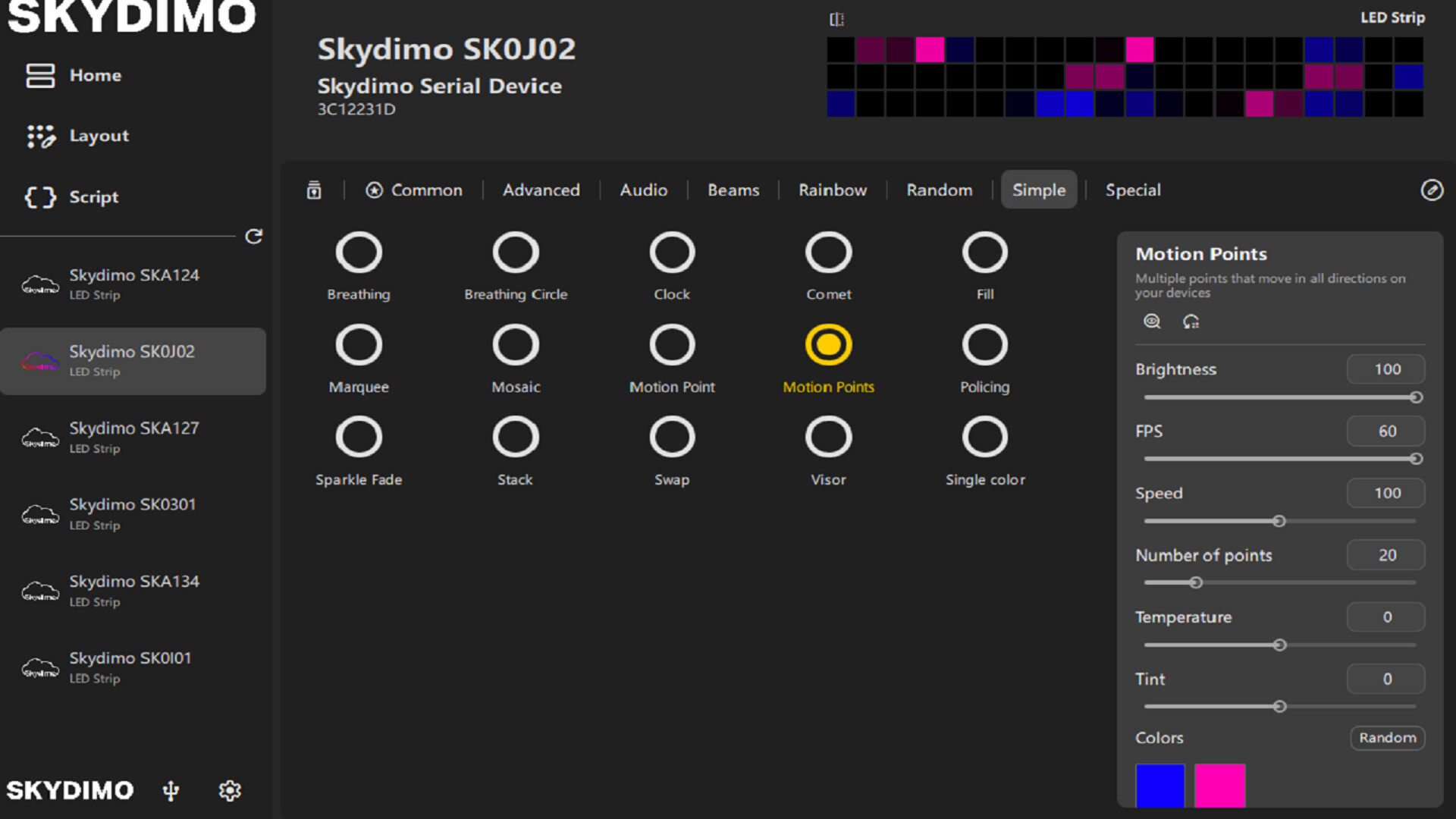 Skydimo screenshot 4