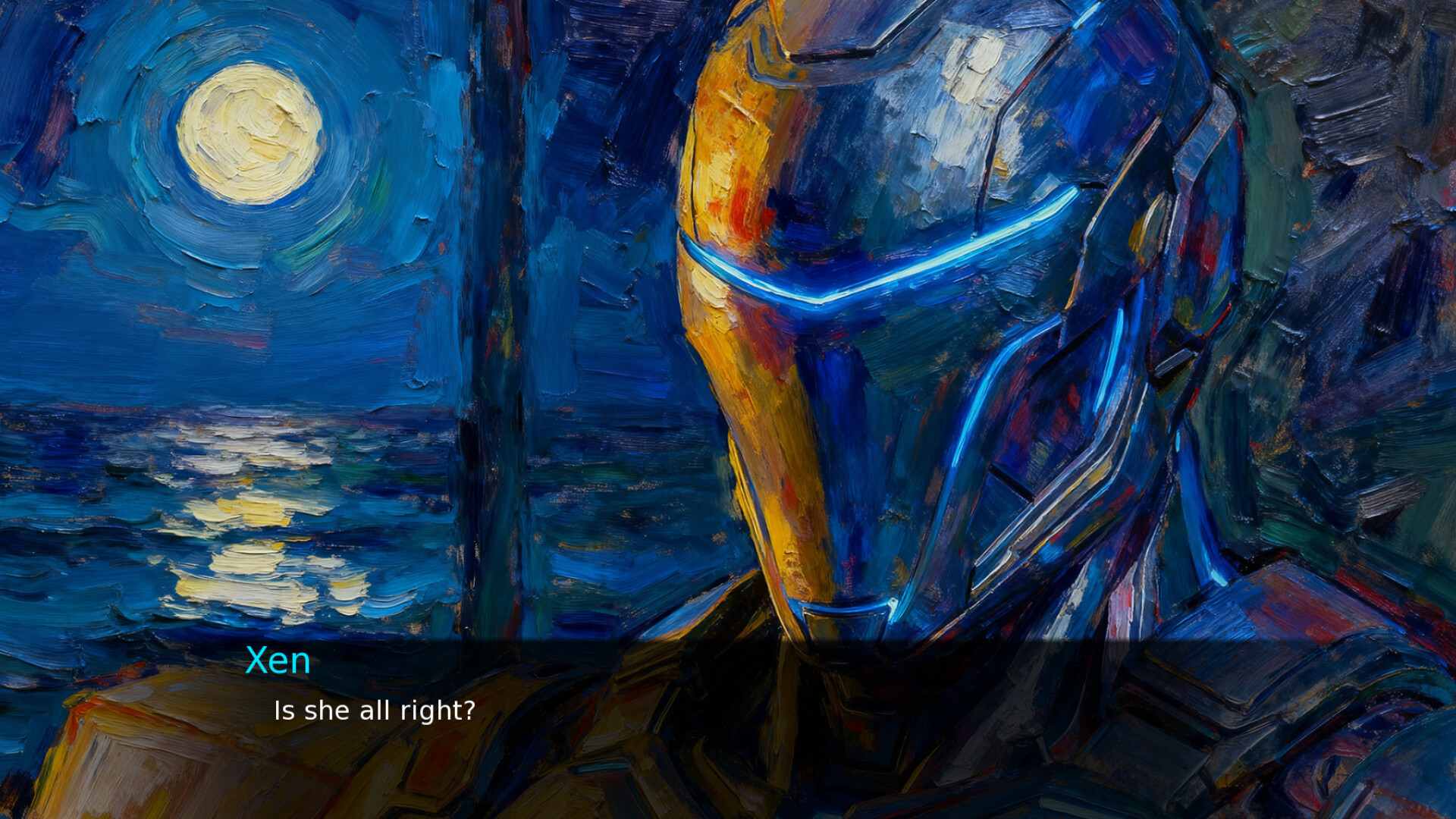 Guarded by the AI: Painted with Love screenshot 4