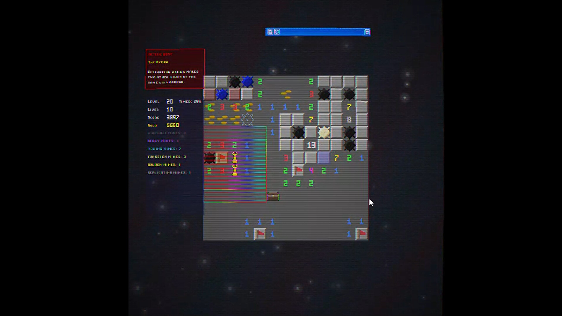 Roguesweeper screenshot 1