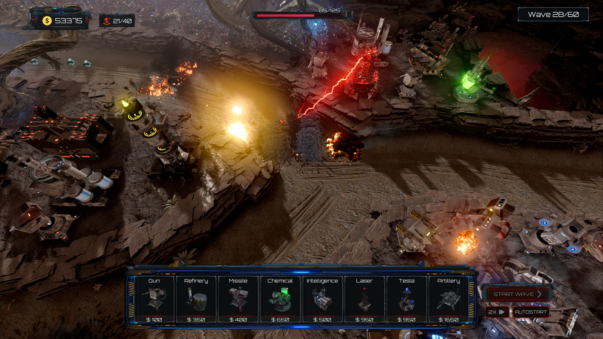 Rise of the Cones: Planetary Defense screenshot 1