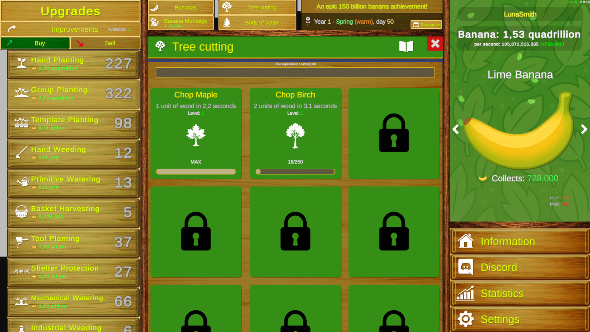 Banana Chaos Clicker screenshot 1