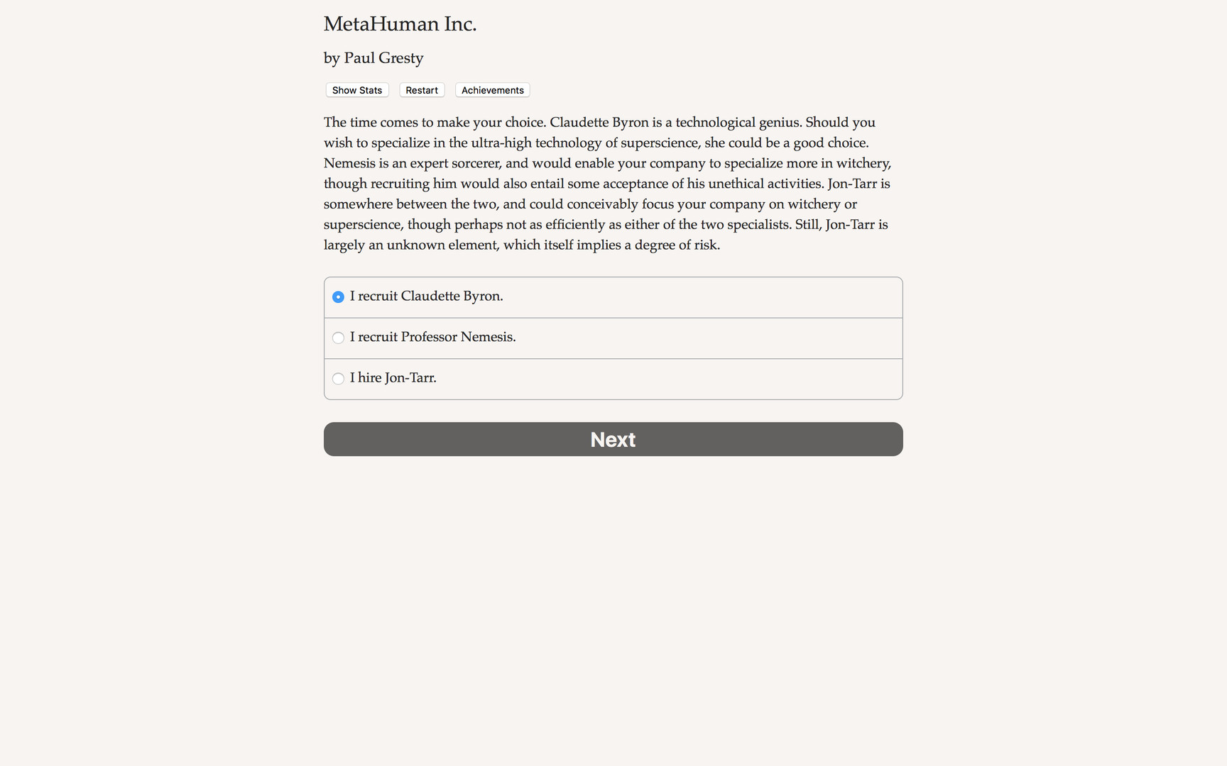 MetaHuman Inc. screenshot 1