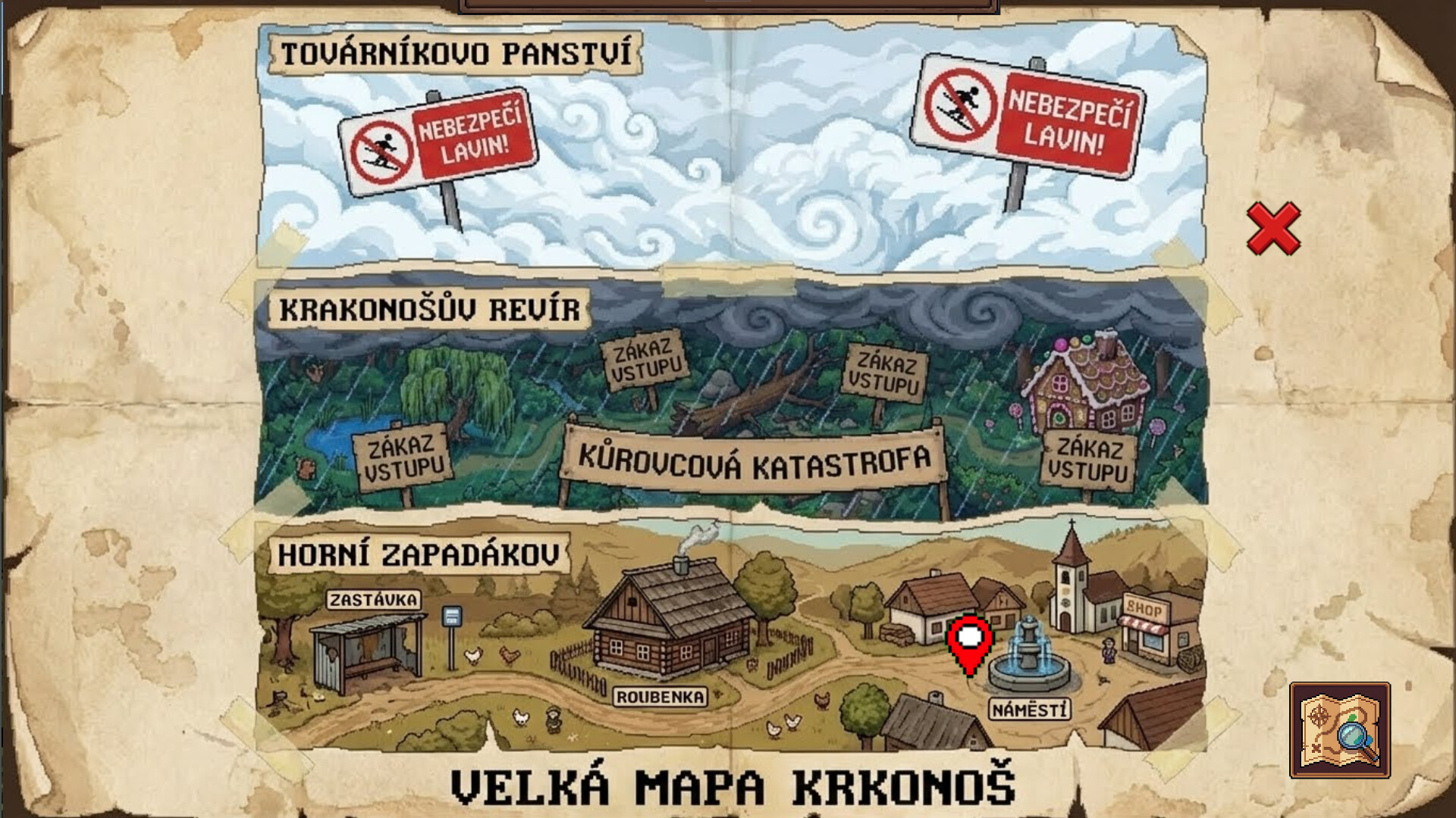 Gustav Mlha: Záhada Krkonoš screenshot 7