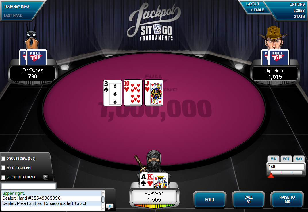 Full Tilt Poker screenshot 2