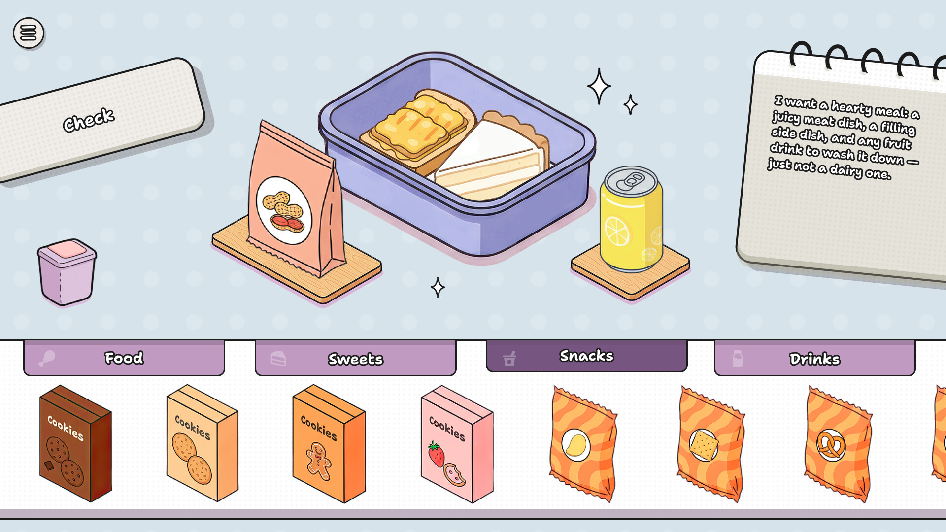 Pack my LunchBox screenshot 2