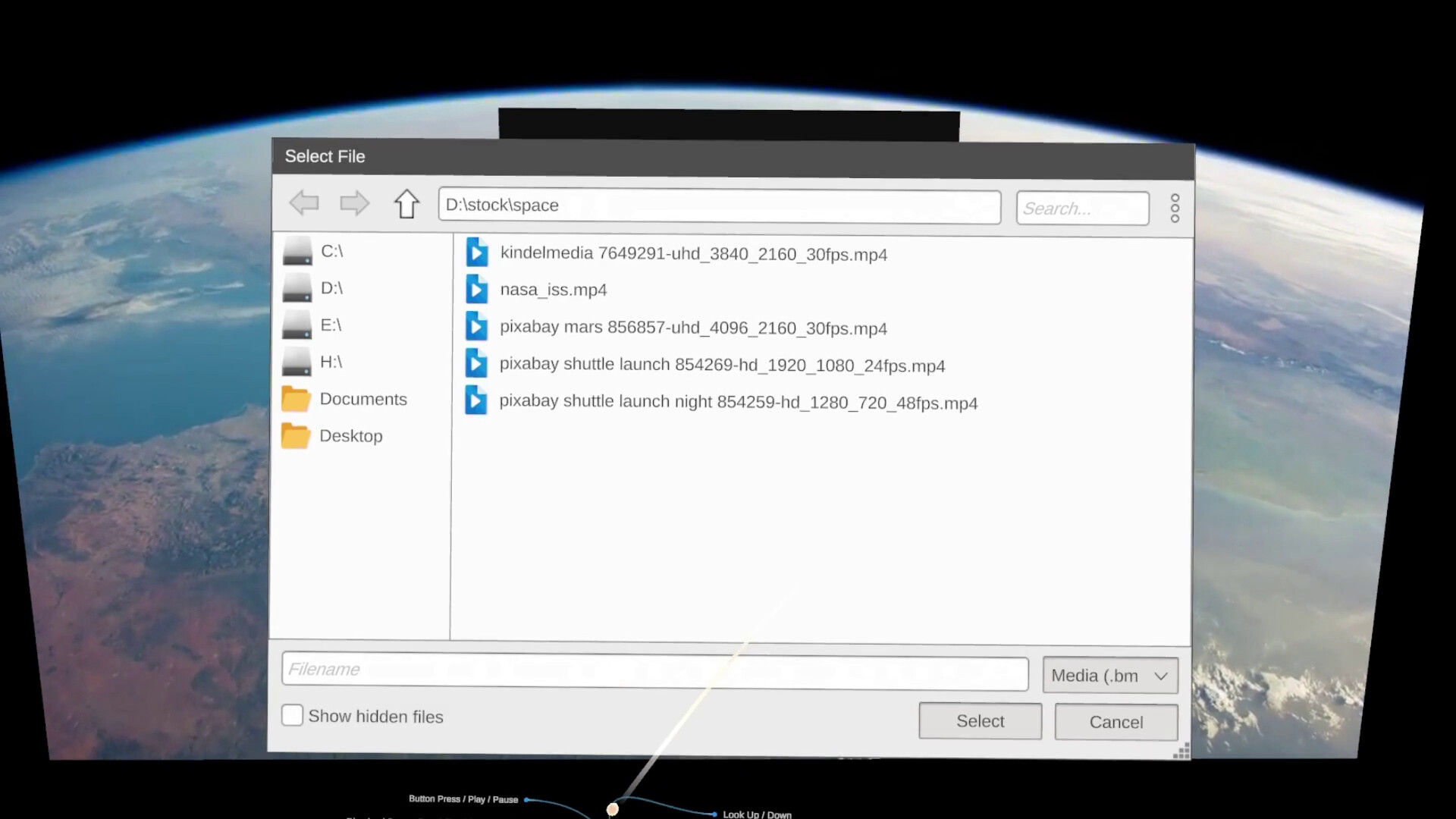 LucidVR Video Player screenshot 4