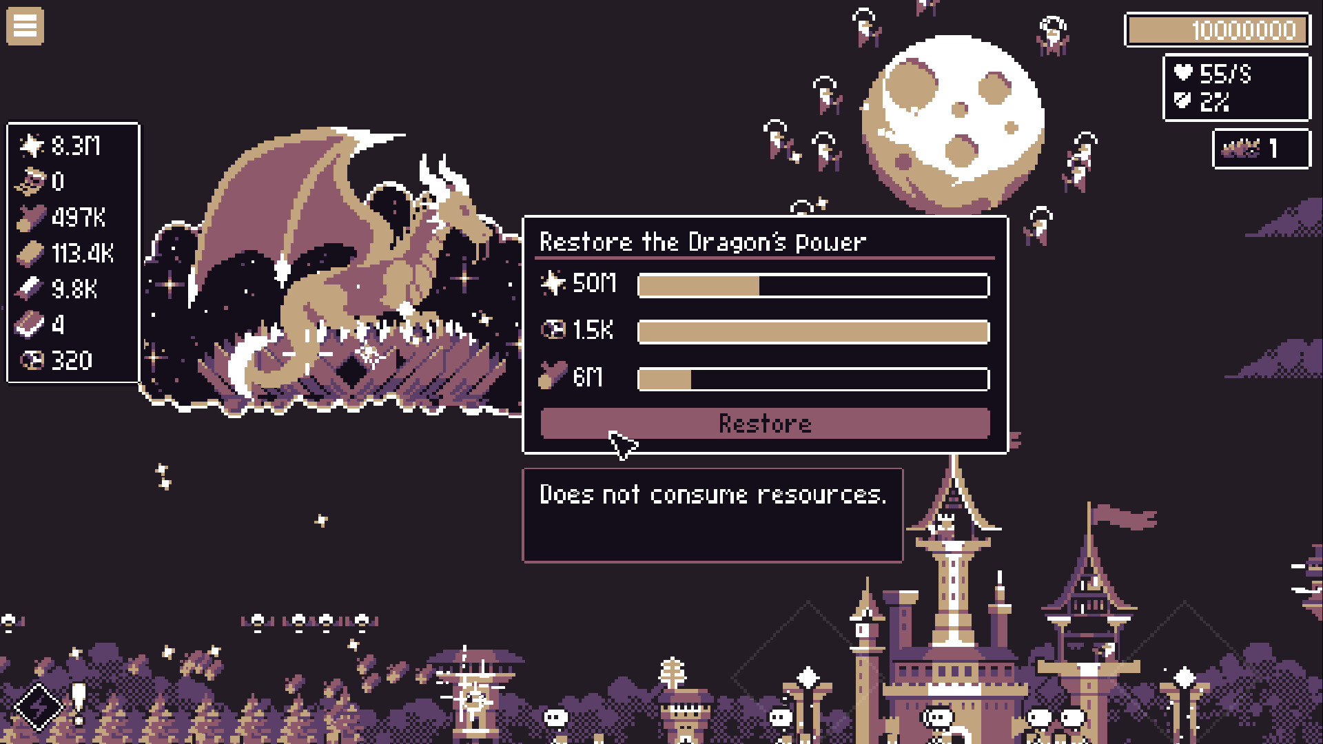 A Game About a King Saving a Dragon screenshot 1