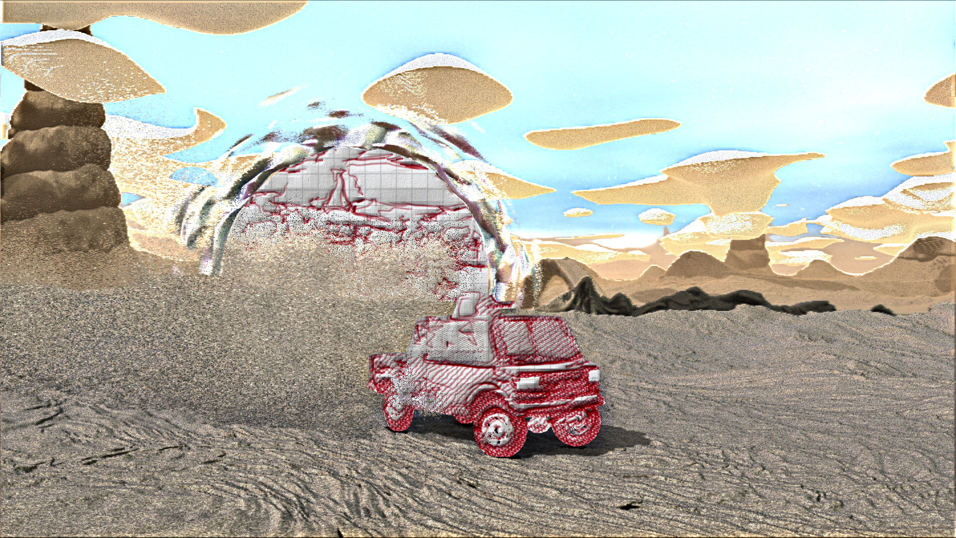 Cars on Mars screenshot 1