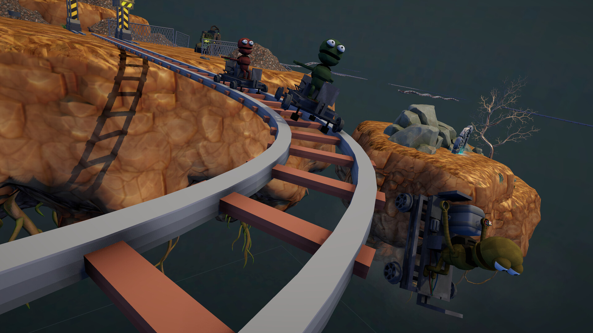 very normal rail game screenshot 4
