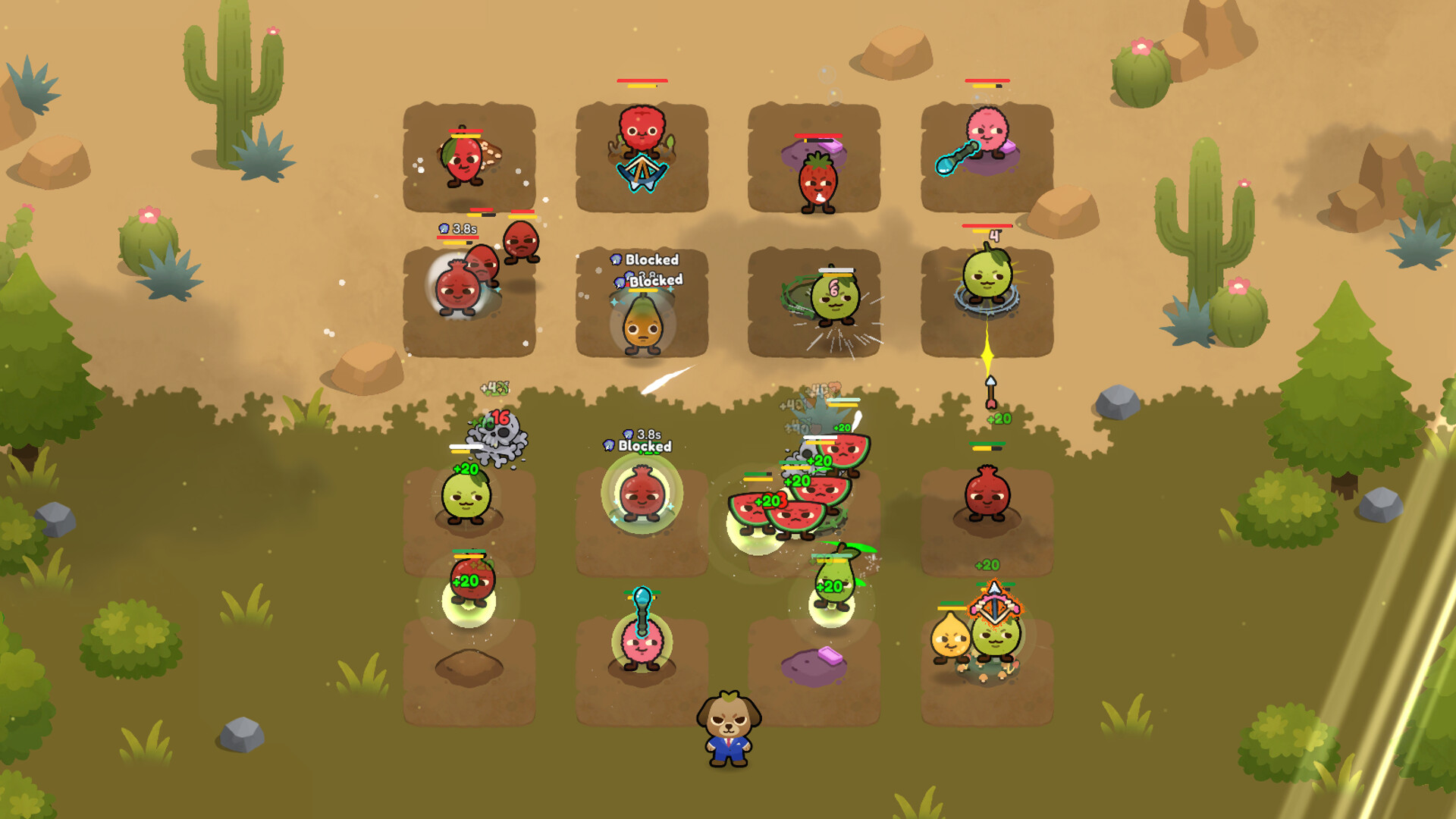 Fruit Auto Fighters screenshot 1