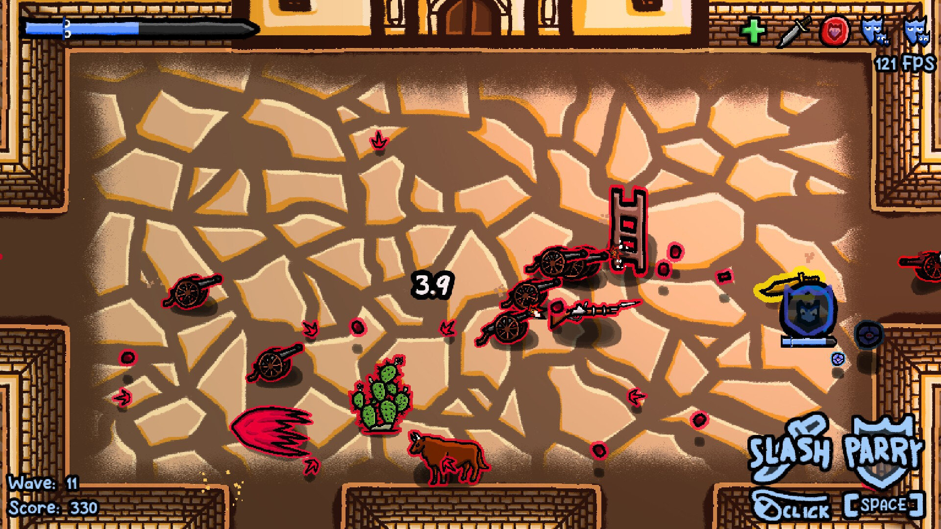 Parrydox: Battle of the Alamo screenshot 8