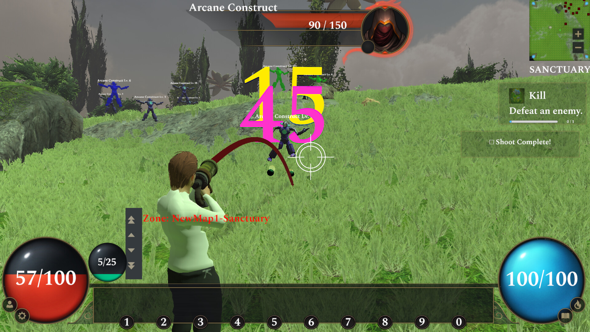 Floral Fury Online screenshot 1