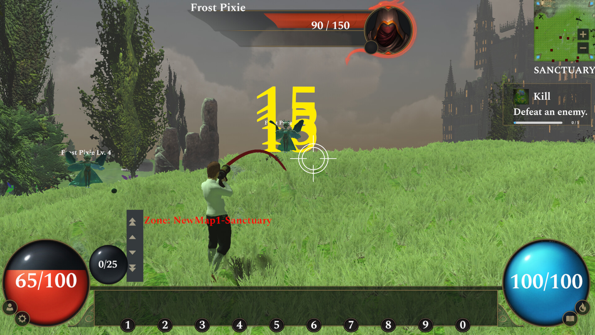 Floral Fury Online screenshot 2