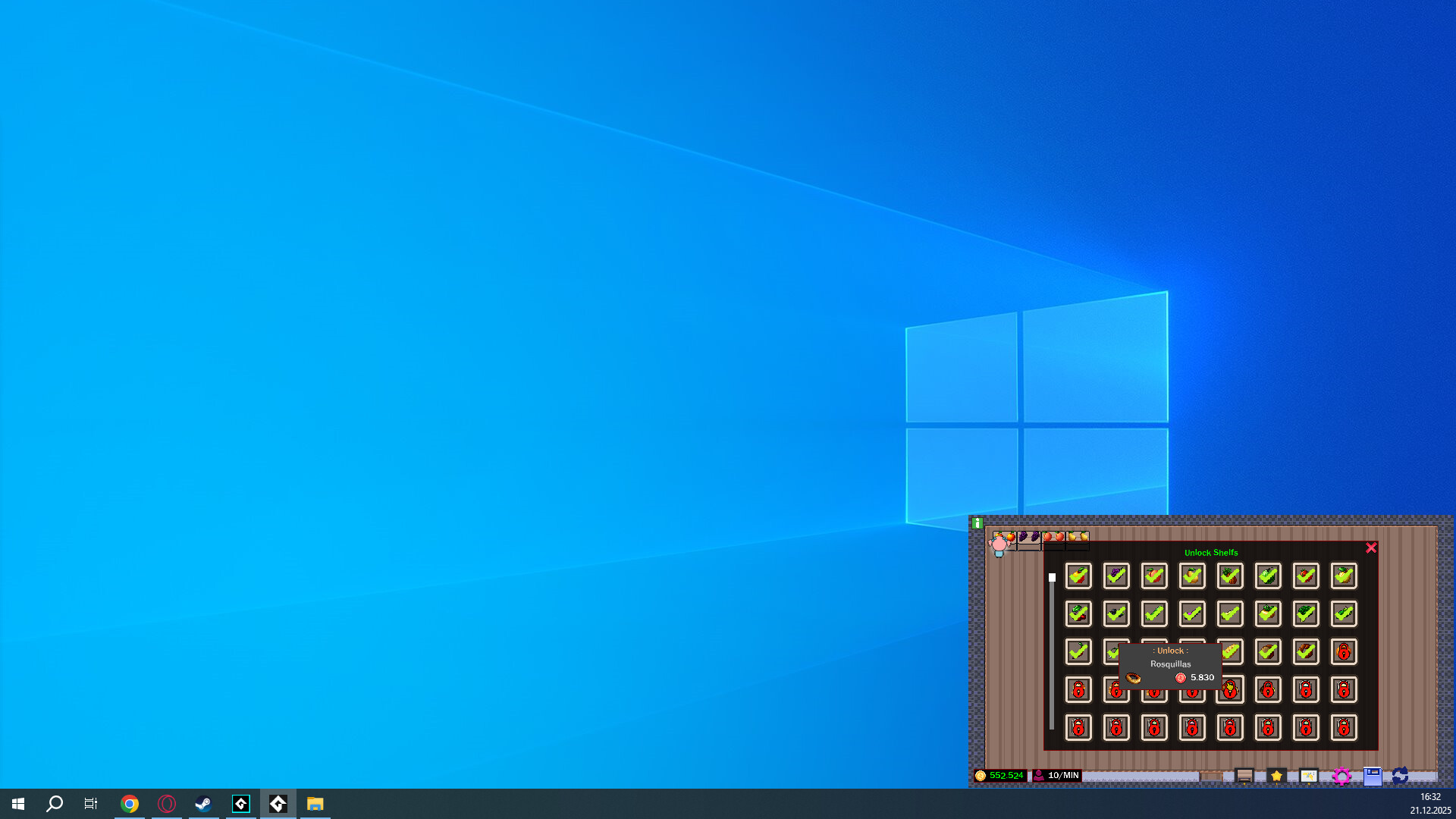 My Tiny Grocery Store - Desktop Idle Supermarket Game screenshot 1