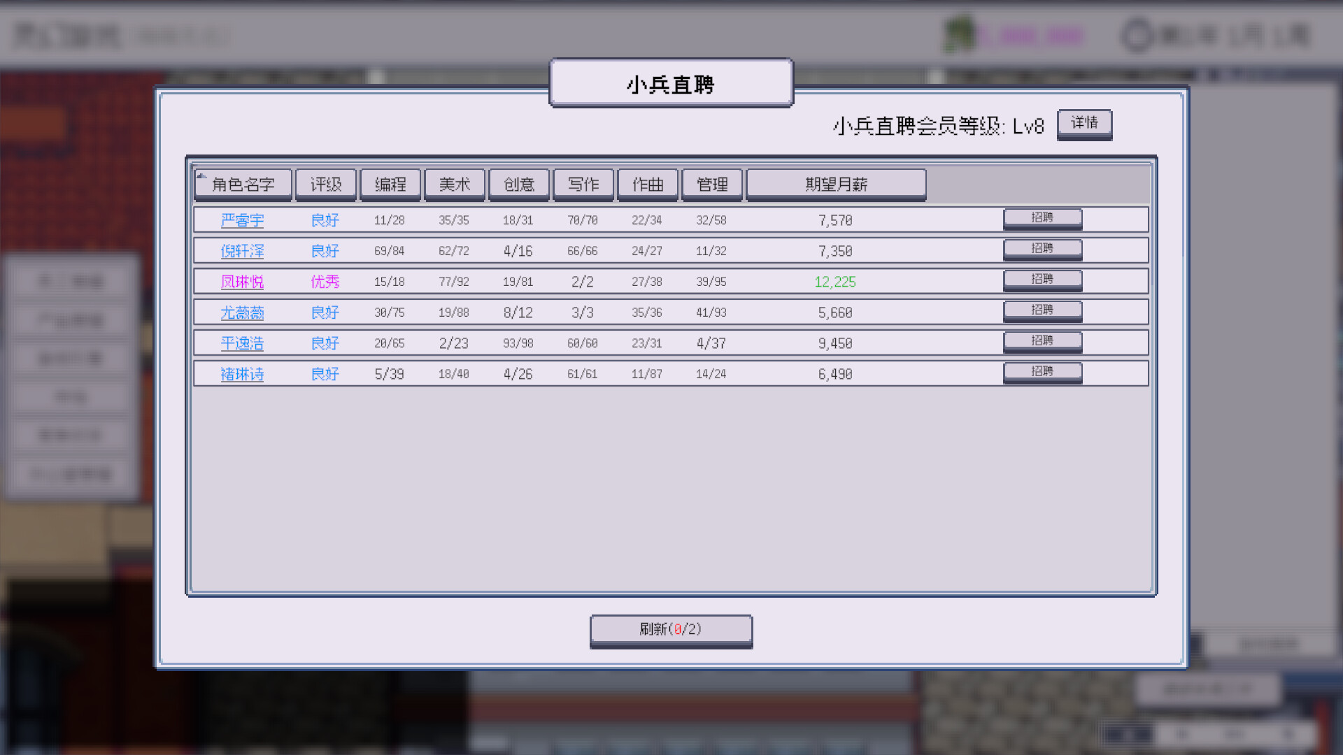 Game Company Simulator screenshot 2