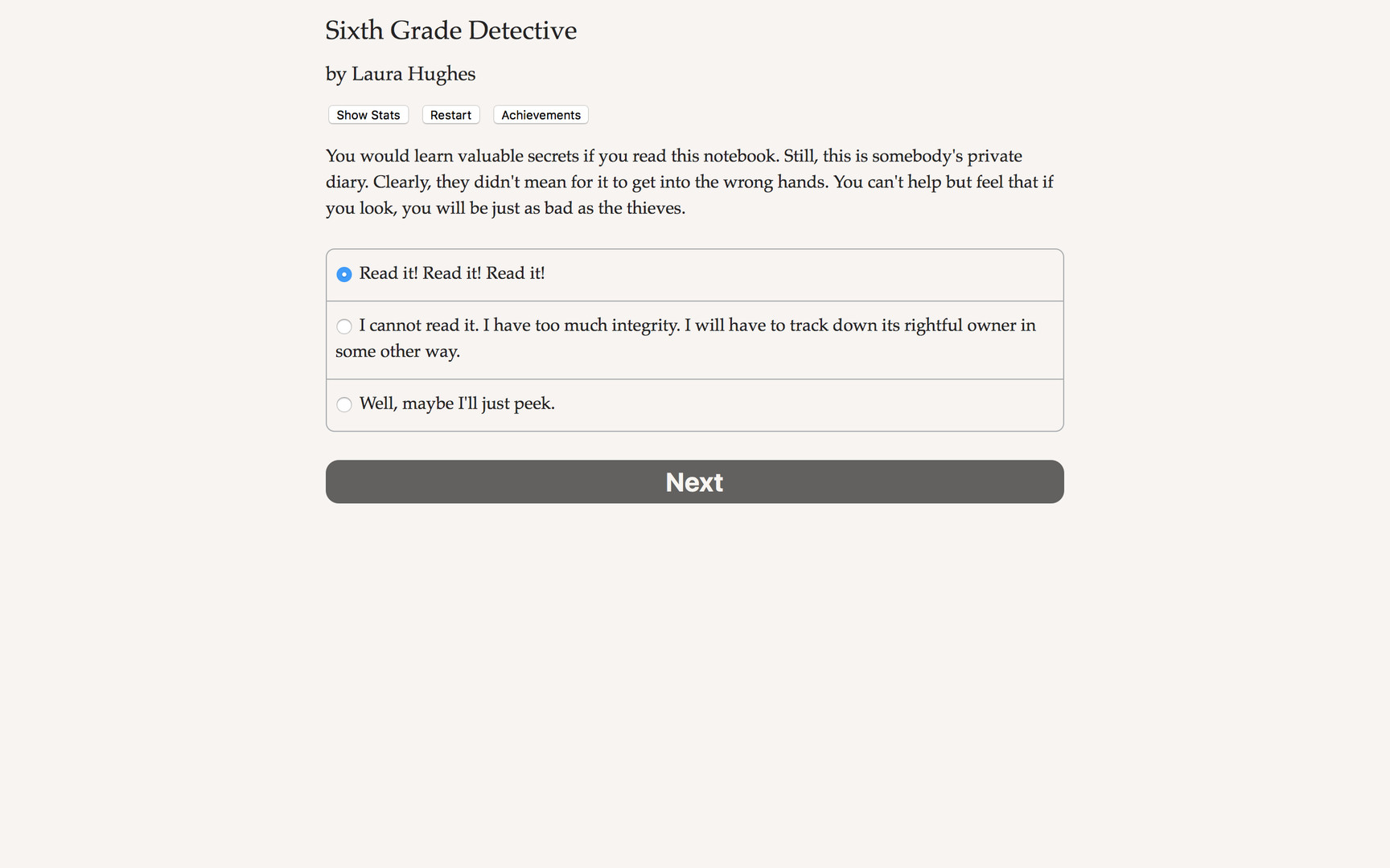 Sixth Grade Detective screenshot 4