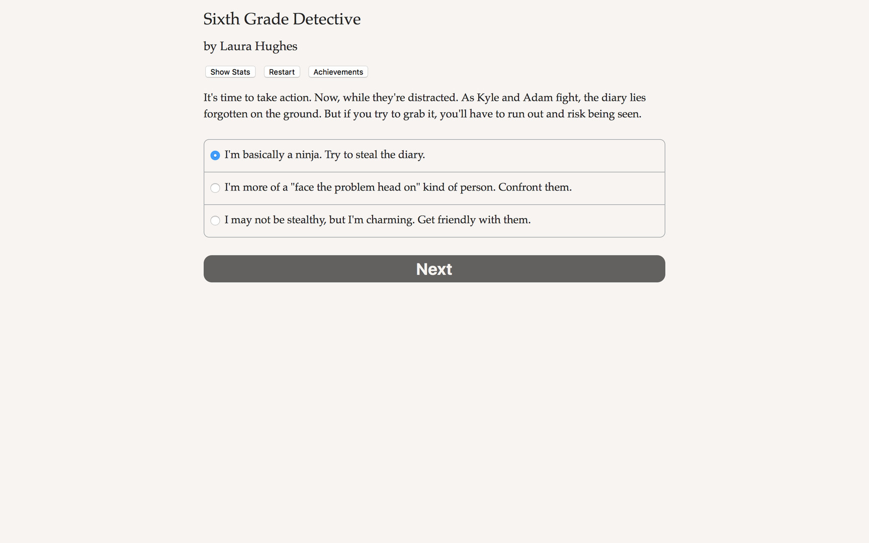 Sixth Grade Detective screenshot 3