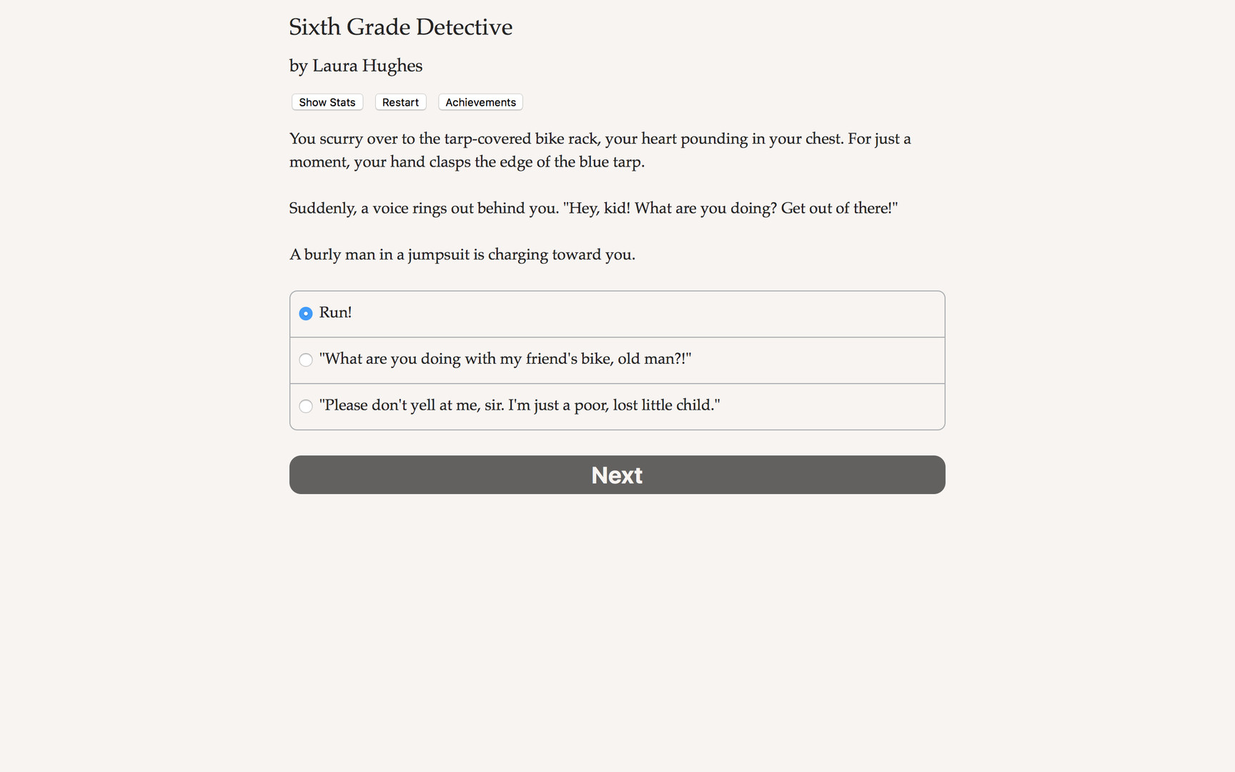 Sixth Grade Detective screenshot 1