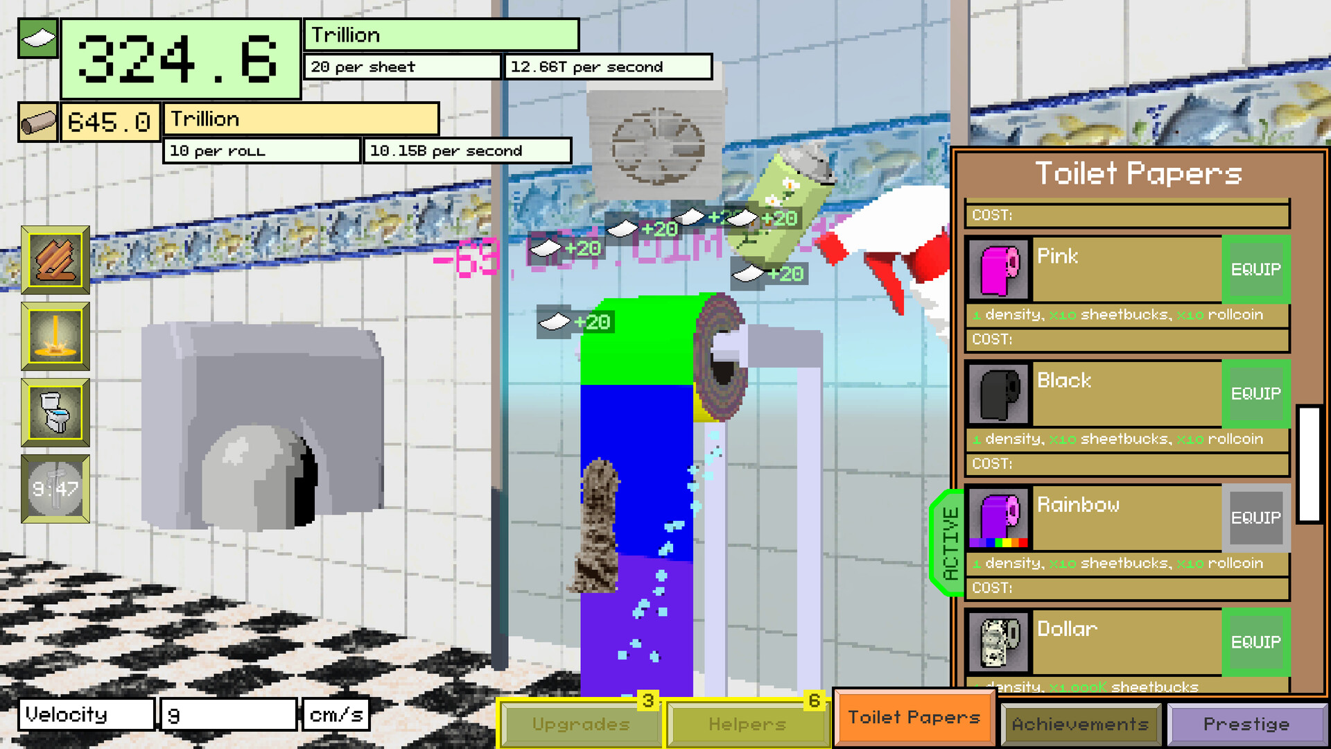 Toilet Paper Idle screenshot 1