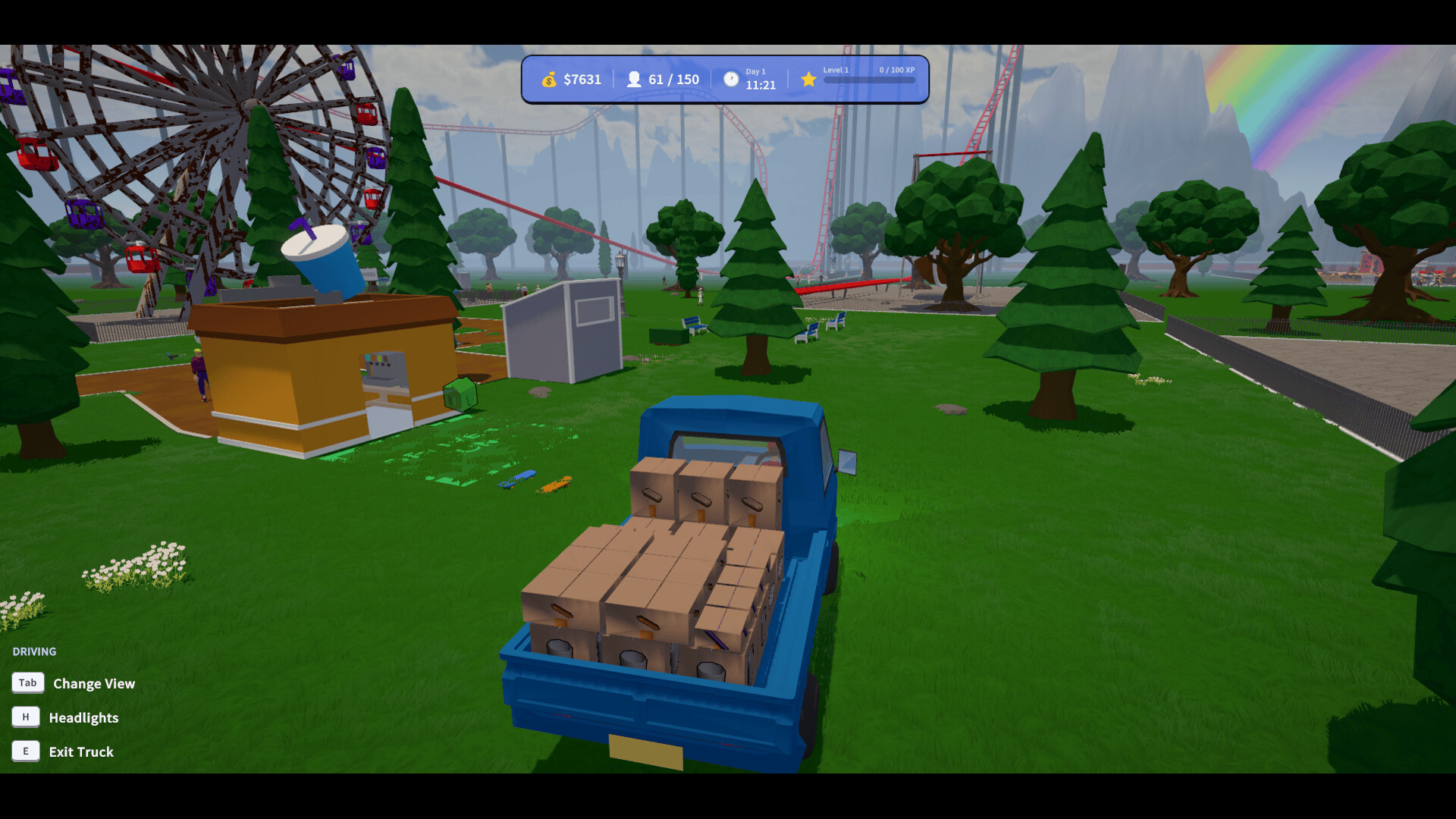 Roller Coaster Park Simulator screenshot 4