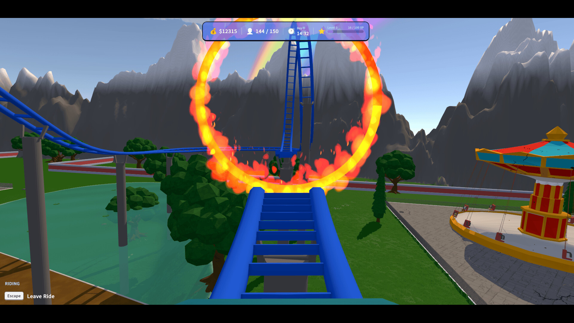 Roller Coaster Park Simulator screenshot 6