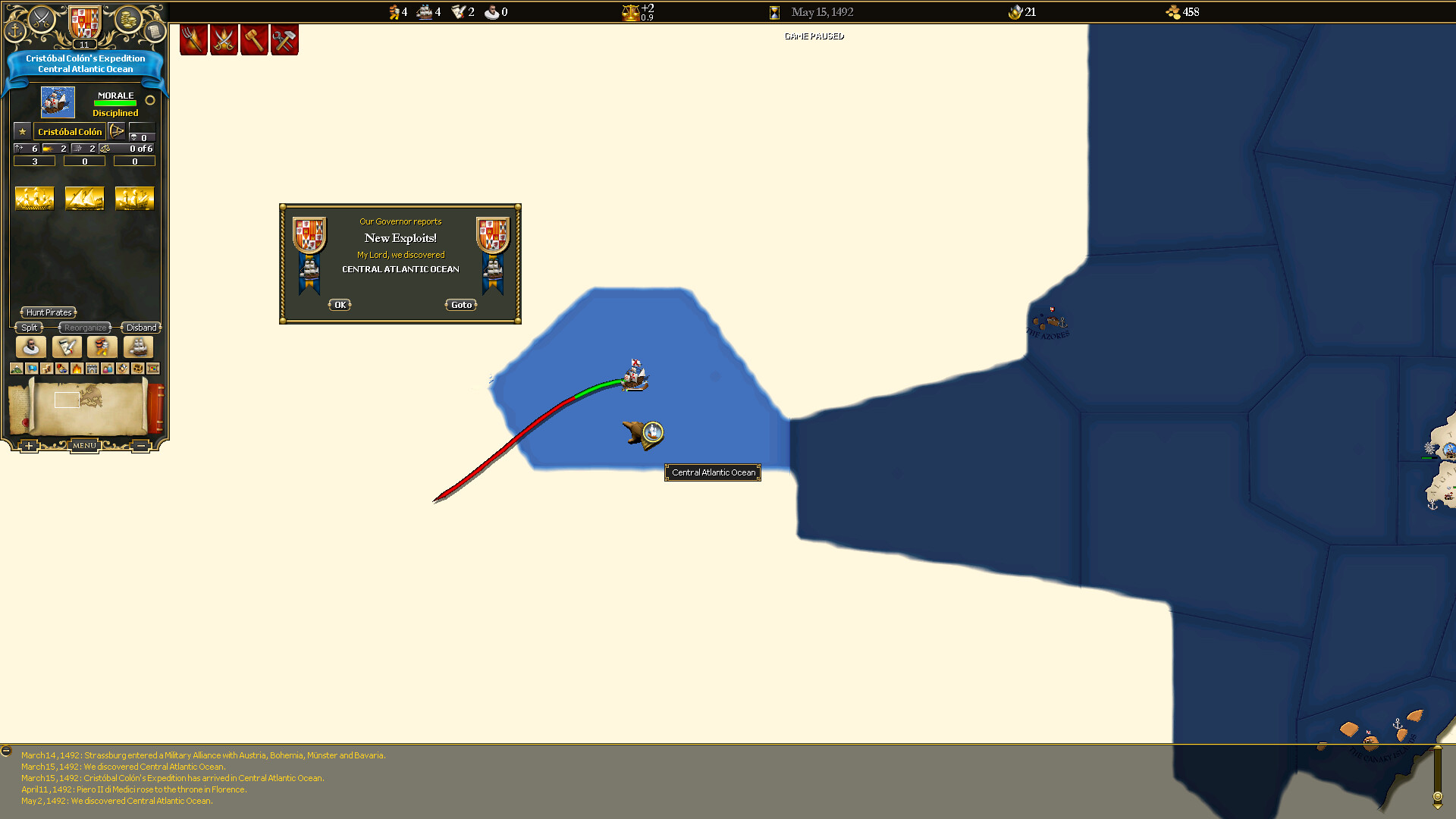 For The Glory: A Europa Universalis Game screenshot 3