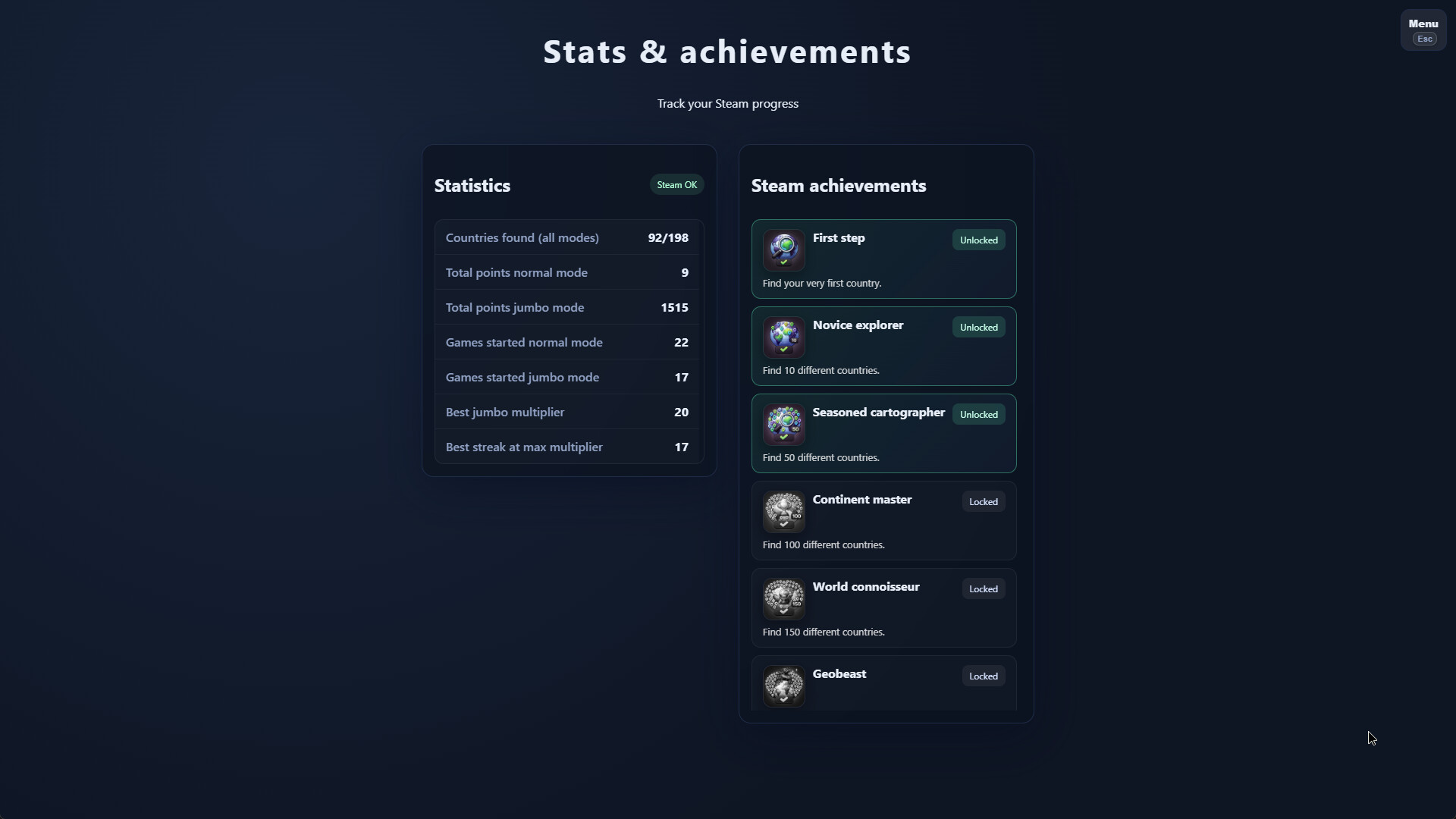 Geobeast screenshot 2