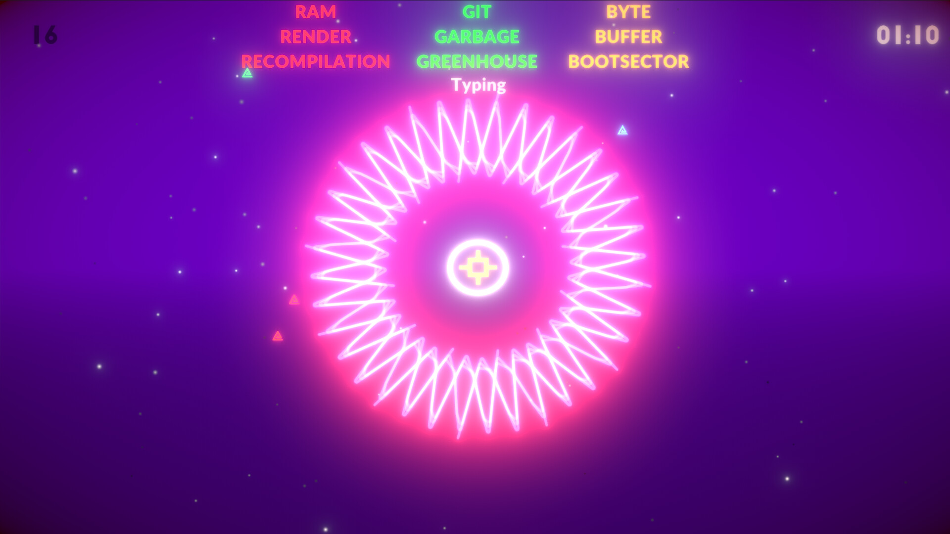 Mandala: Type To Defend screenshot 2