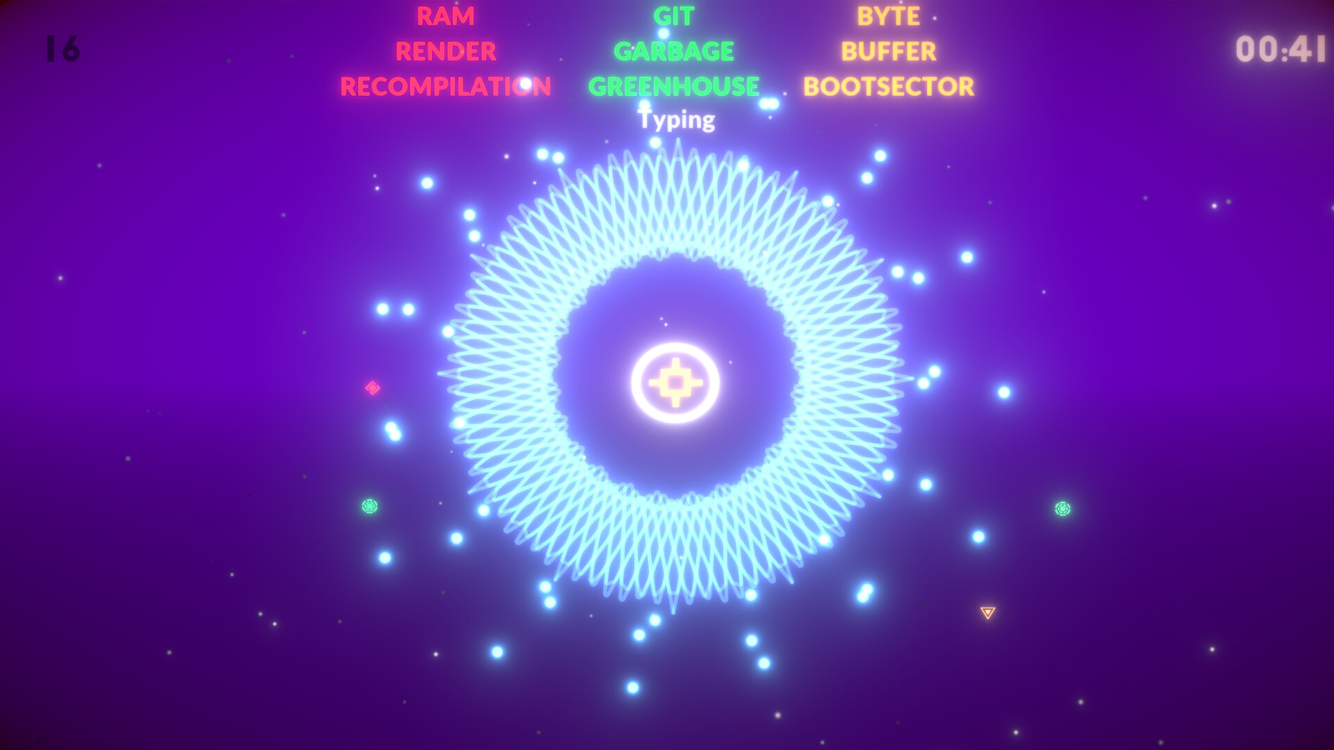 Mandala: Type To Defend screenshot 1