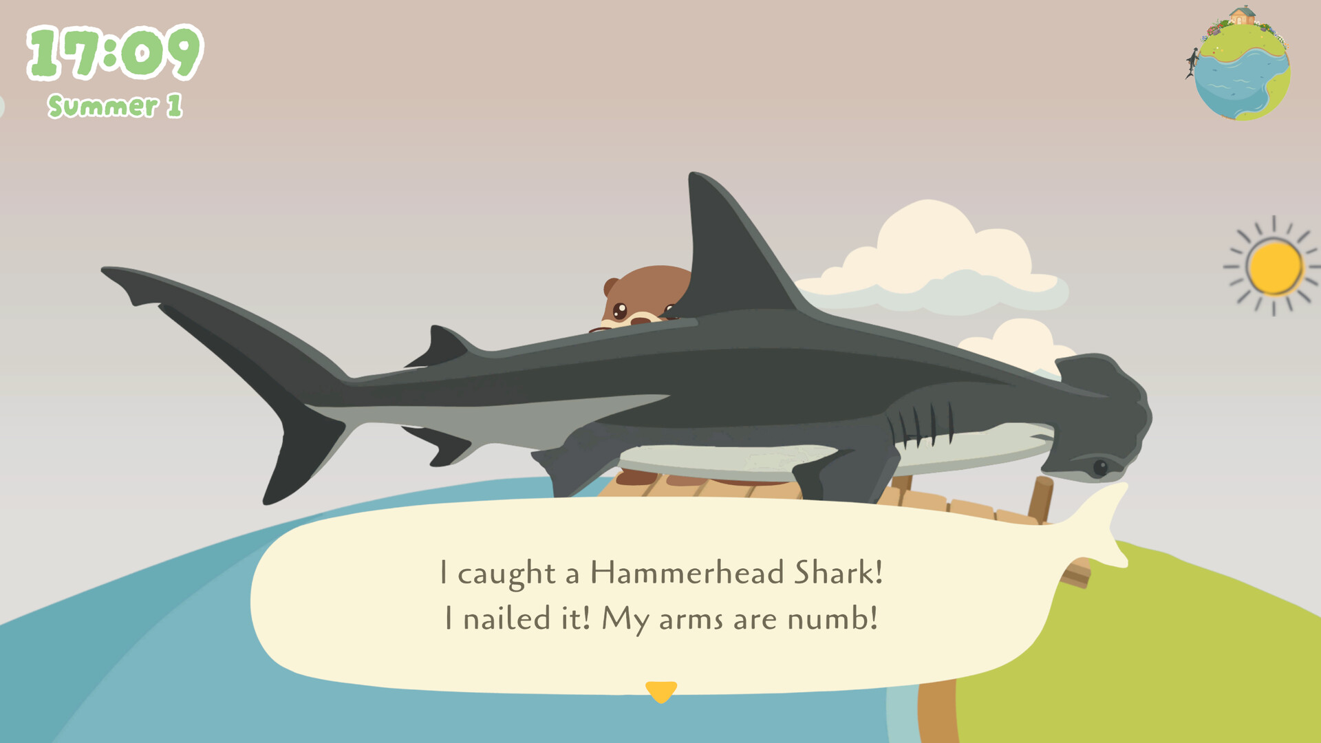 Little Otter's Fishing Life screenshot 6