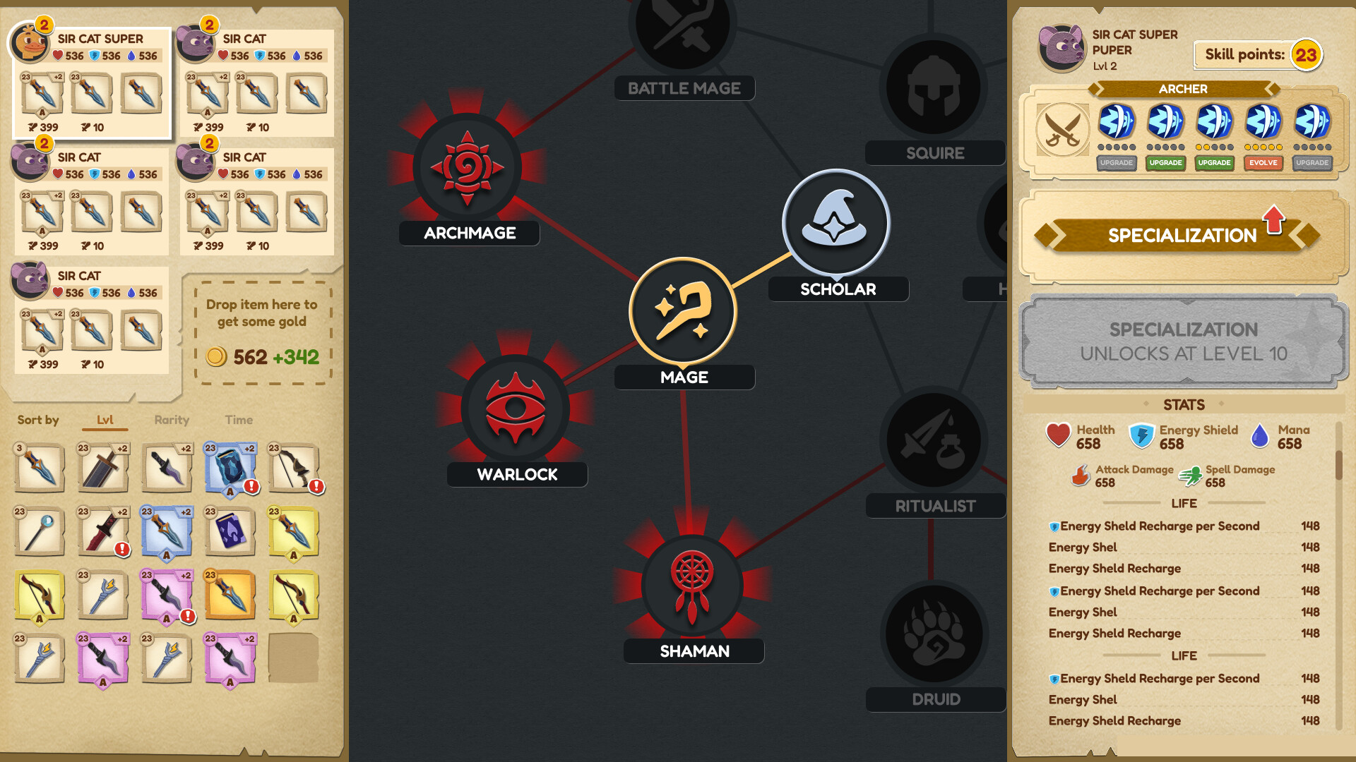 Paper Tactics screenshot 2