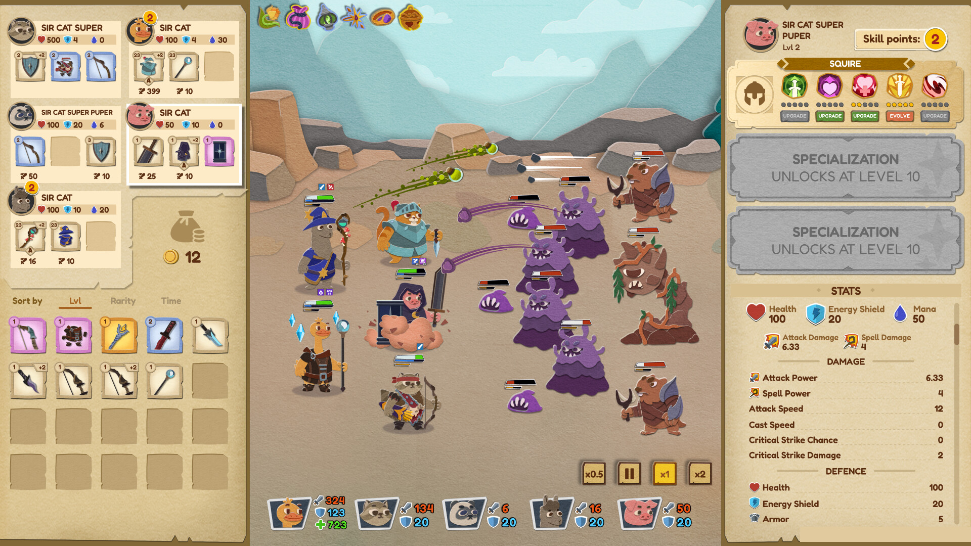 Paper Tactics screenshot 5
