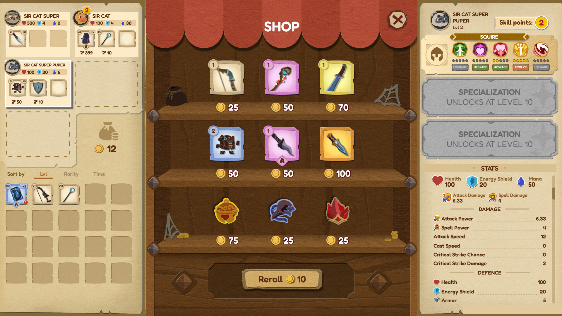 Paper Tactics screenshot 4