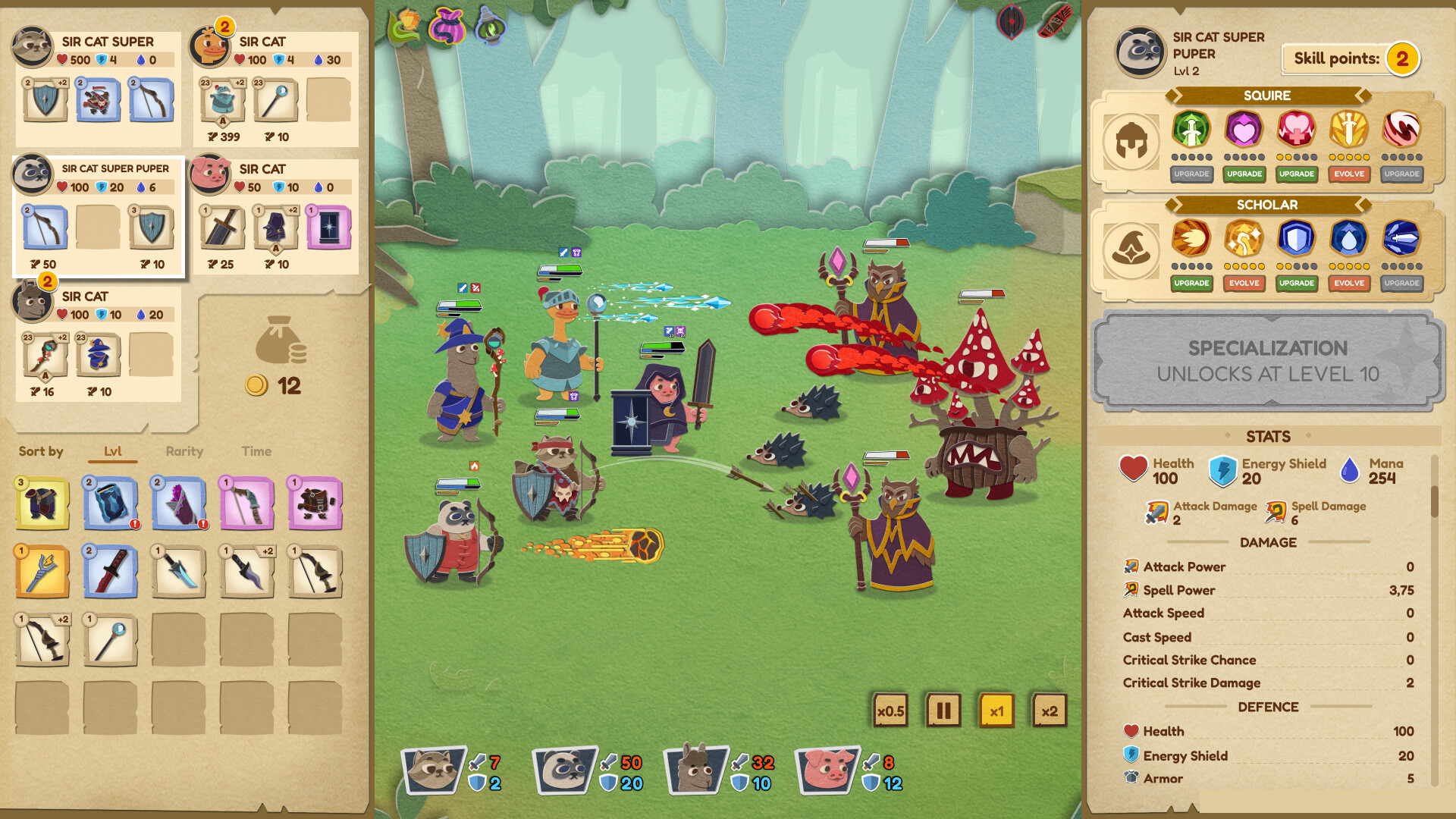 Paper Tactics screenshot 1