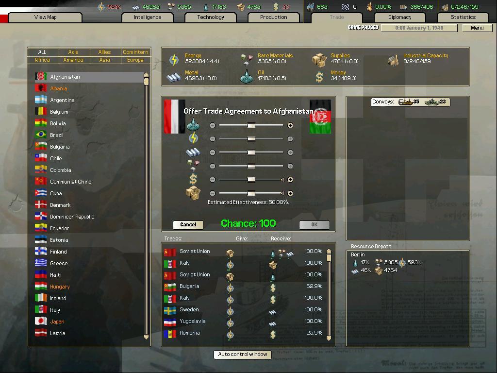 Arsenal of Democracy: A Hearts of Iron Game screenshot 7