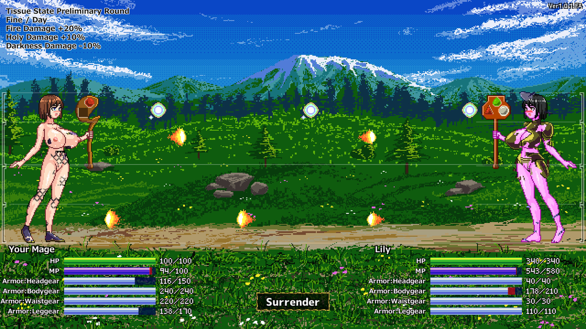 Magic Hentai Juice Battle screenshot 11