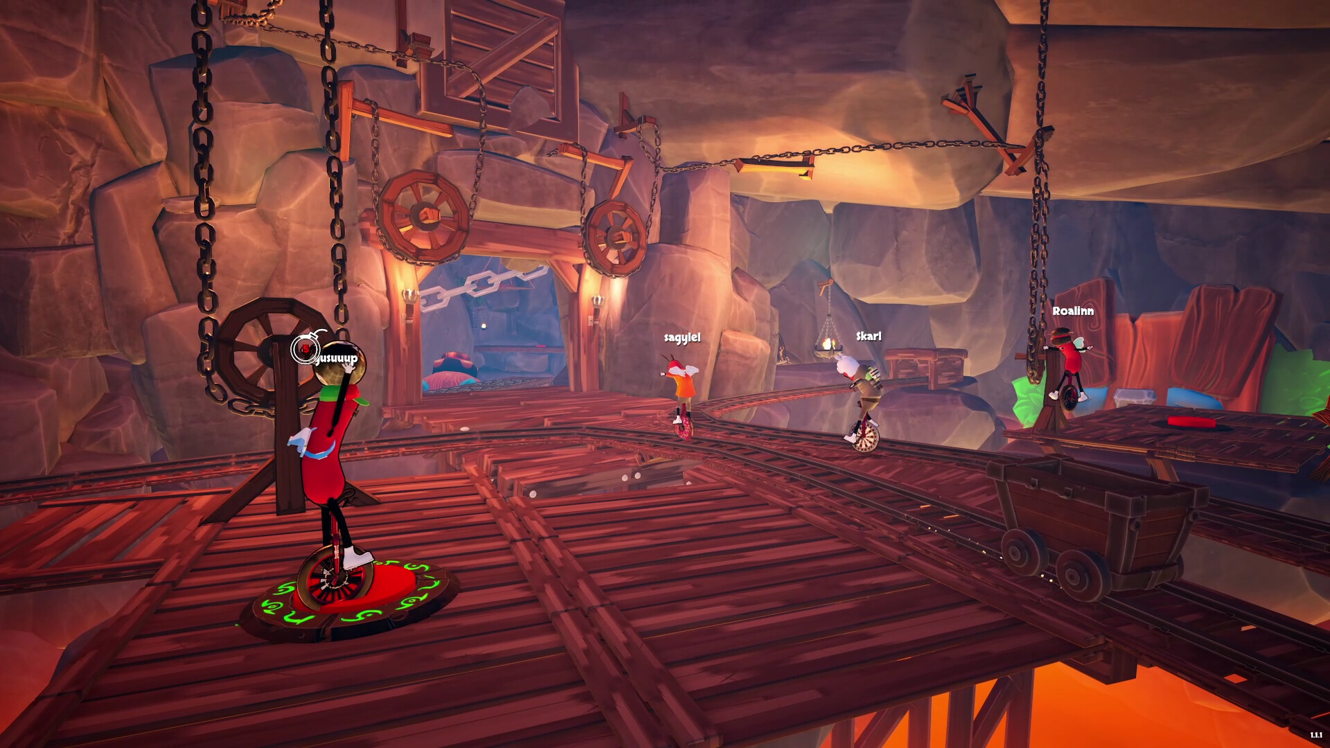 Unicycle Together screenshot 6