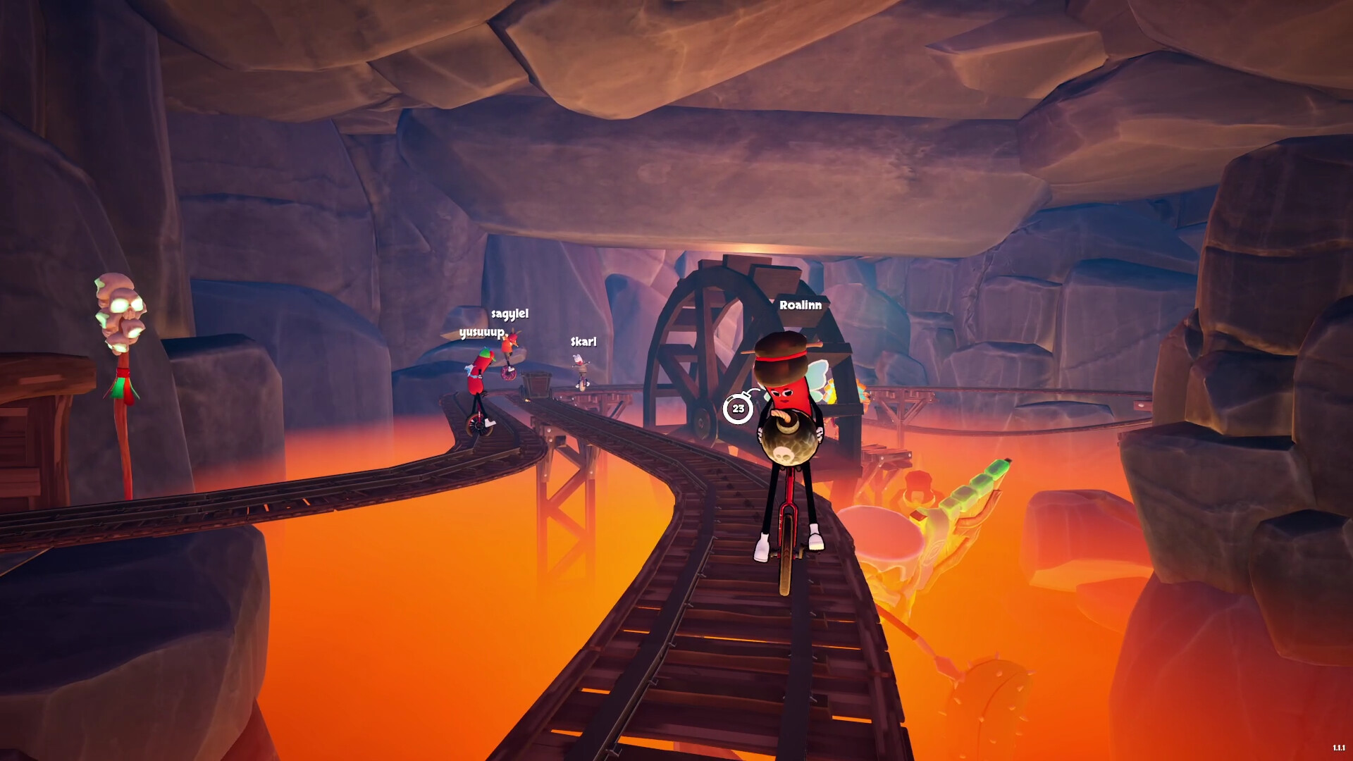 Unicycle Together screenshot 2