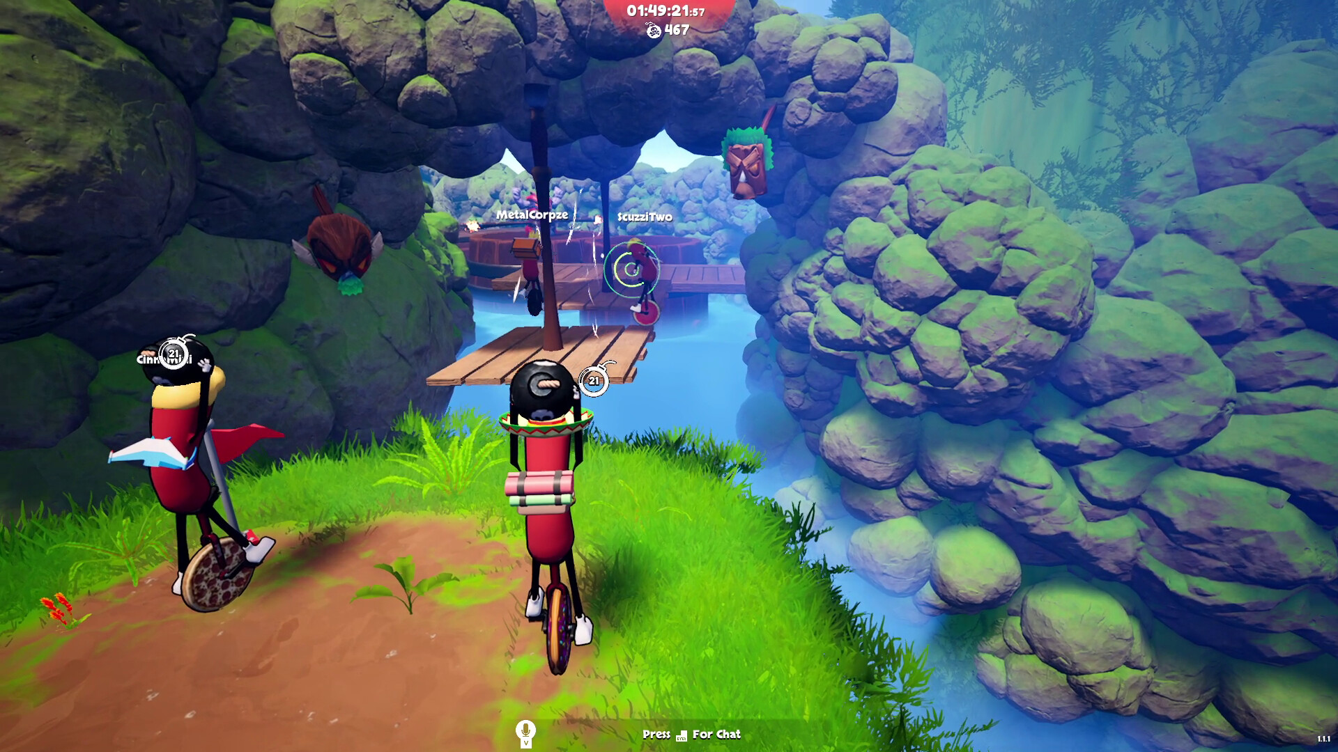 Unicycle Together screenshot 1