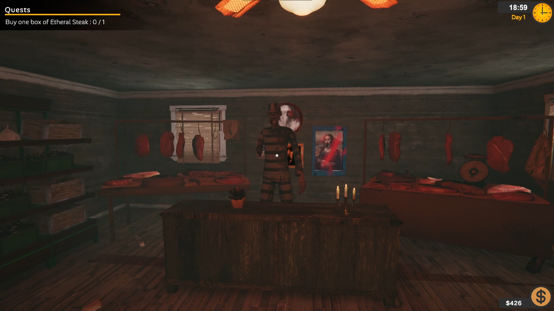 Haunted Bar Simulator π» screenshot 1