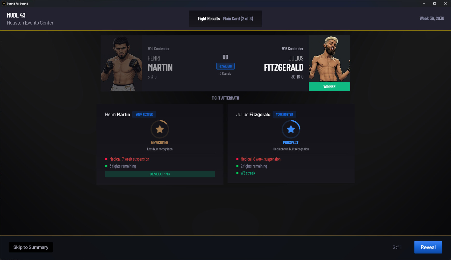 Pound for Pound: MMA Promotion Simulator screenshot 6