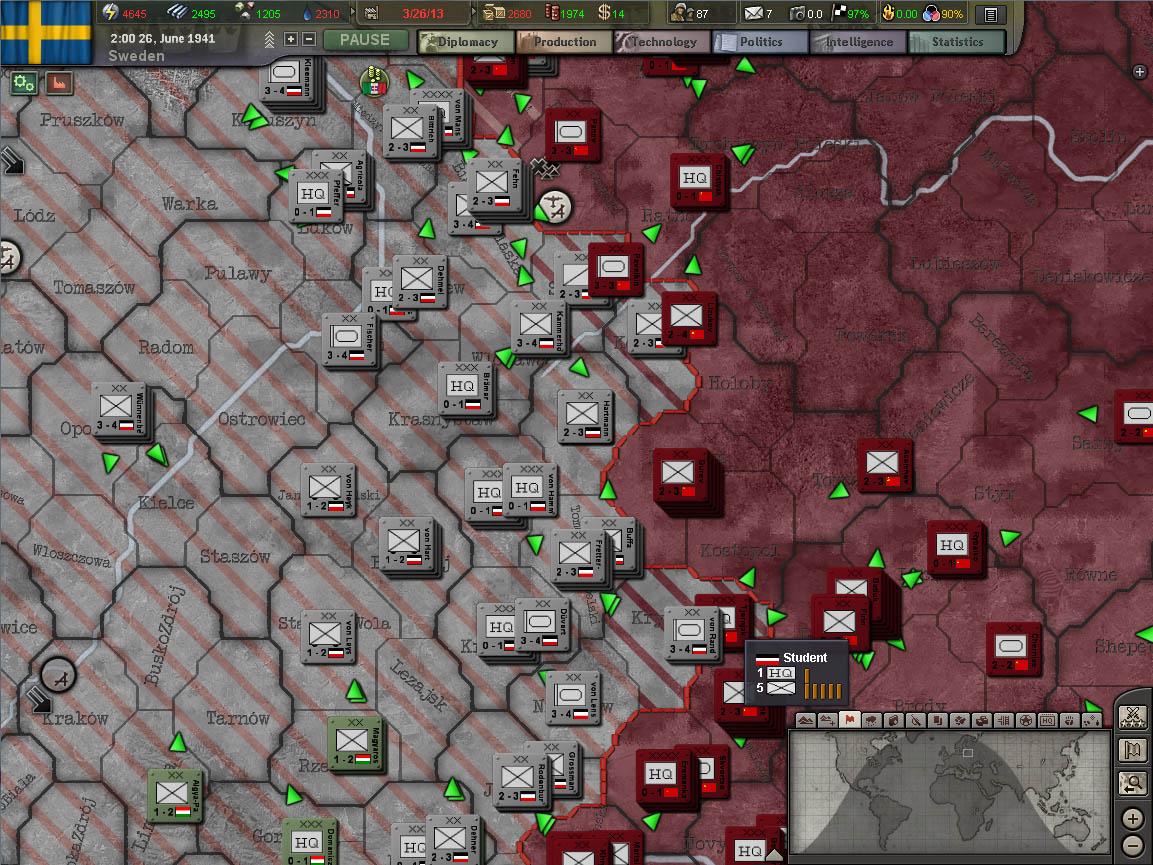 Hearts of Iron III: Semper Fi screenshot 4