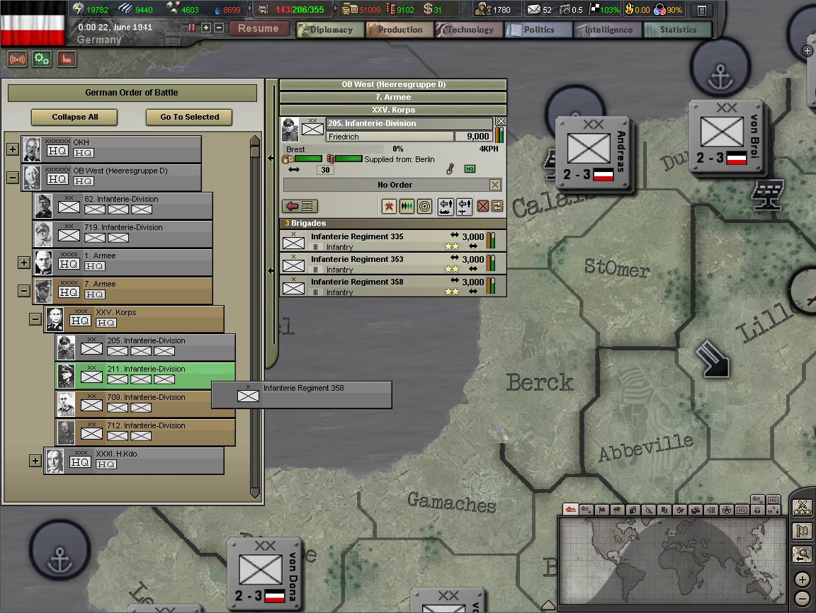 Hearts of Iron III: Semper Fi screenshot 7