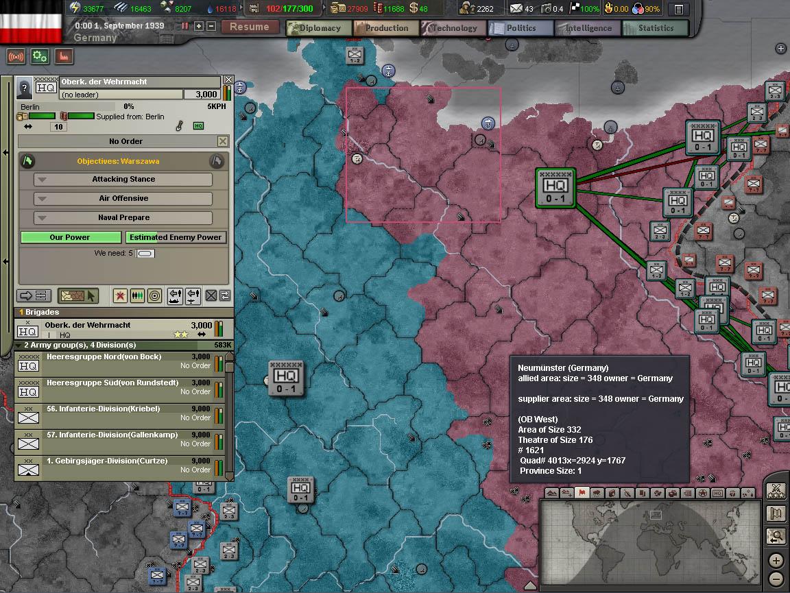Hearts of Iron III: Semper Fi screenshot 2