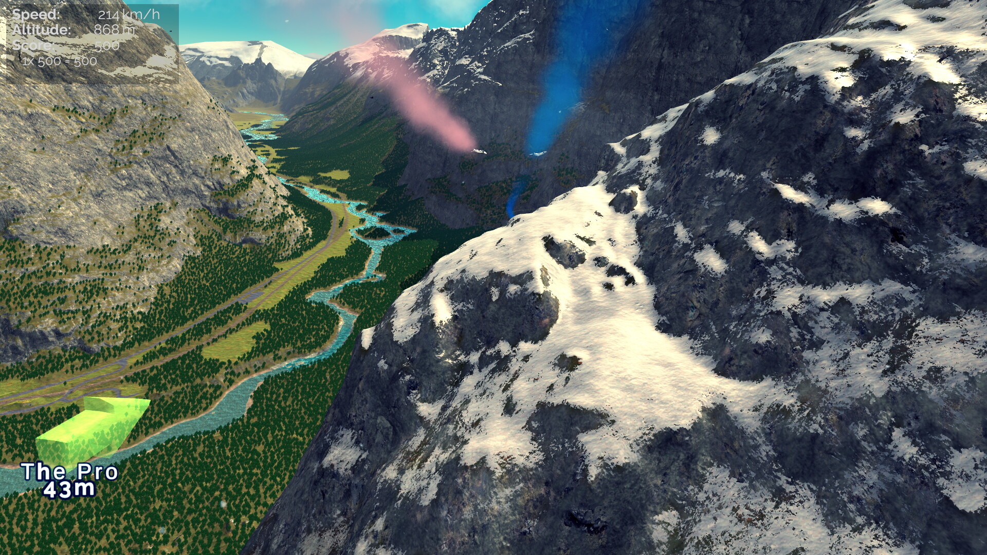 Wingsuit: Romsdalen screenshot 3