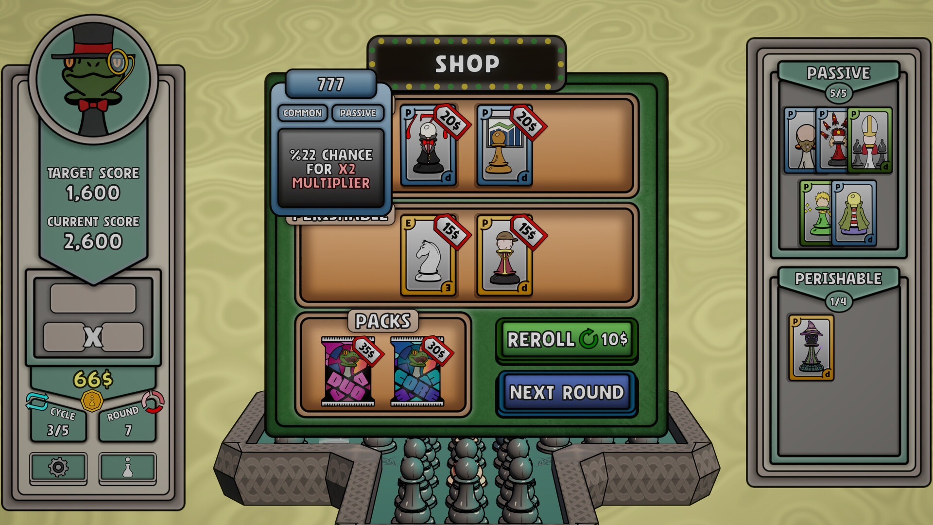 PEGTURE: Peg Solitaire Roguelike screenshot 2