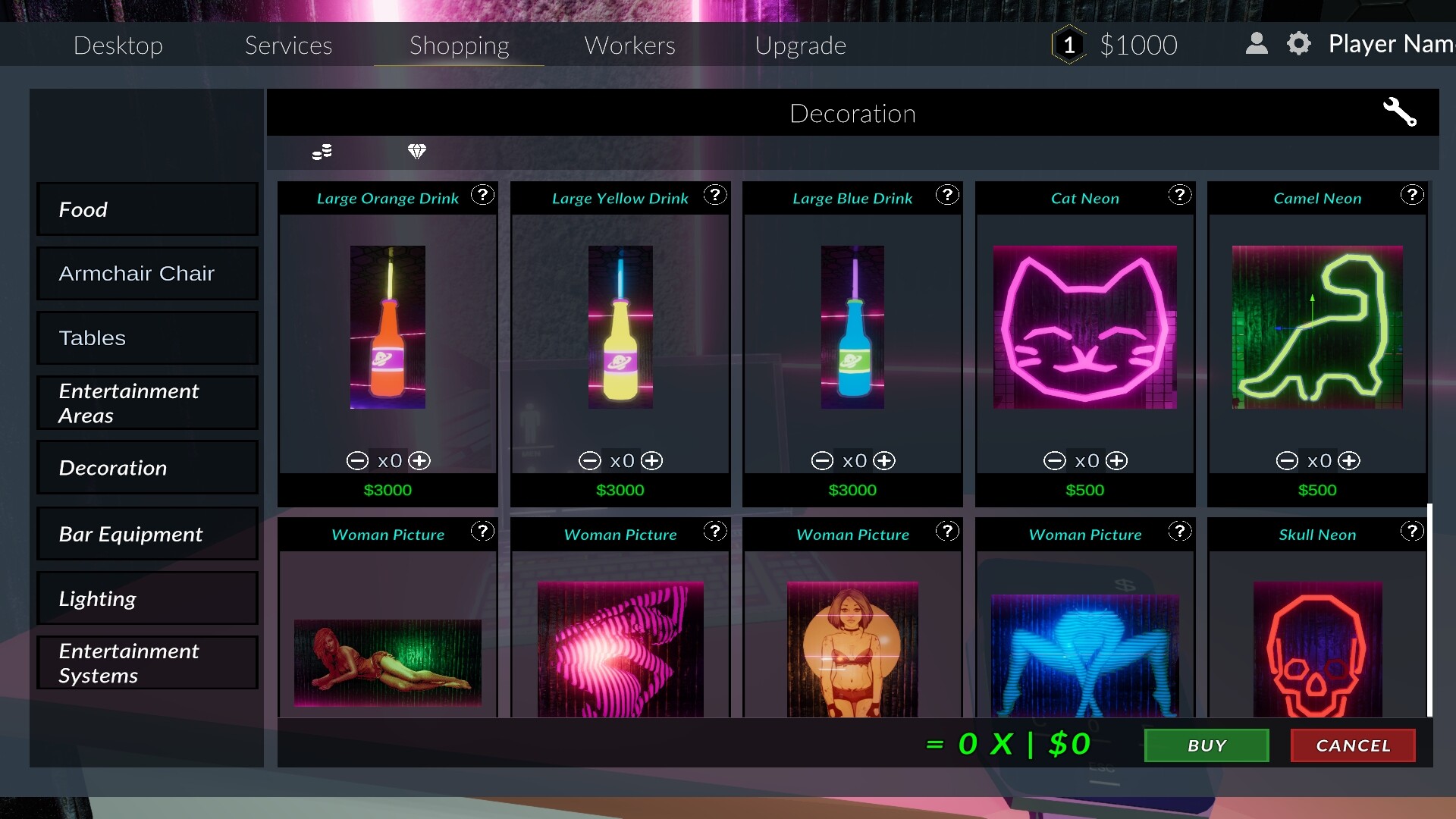 Neon Vice Club Simulator screenshot 5